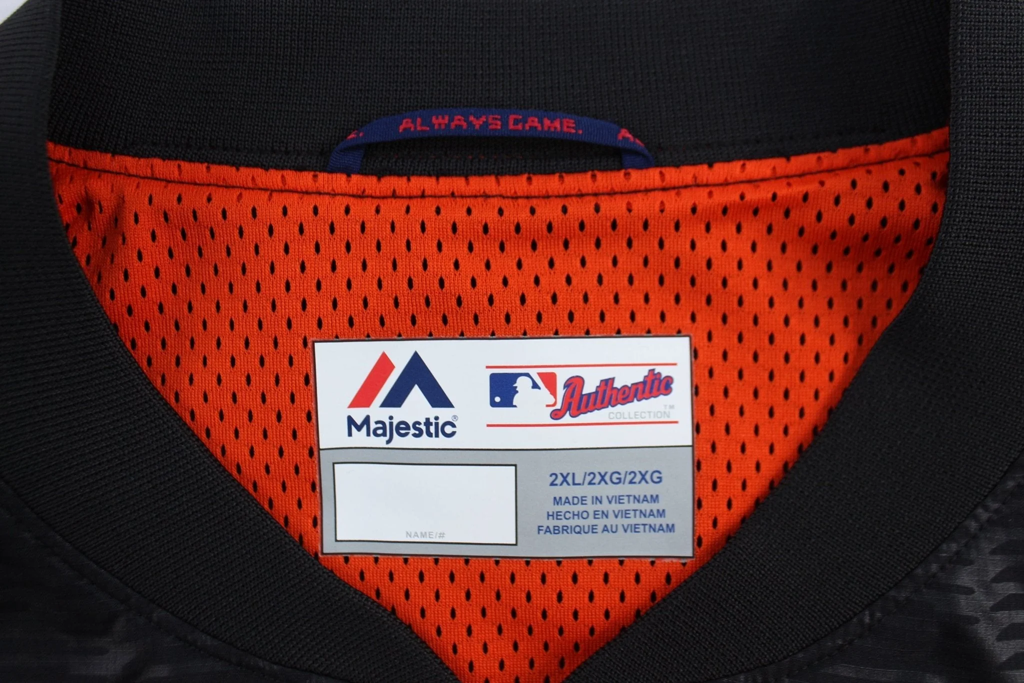 Miami Marlins Baseball Majestic Windbreaker Pullover - Image 3