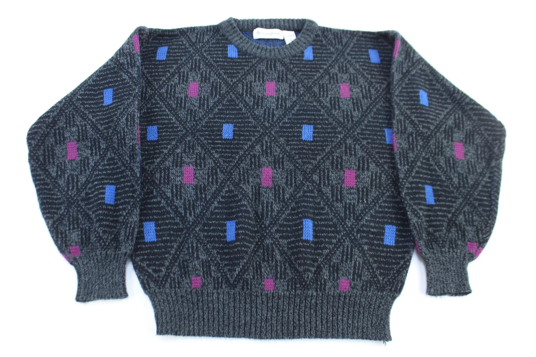 Michael Gerald Multipatterned Knit Sweater