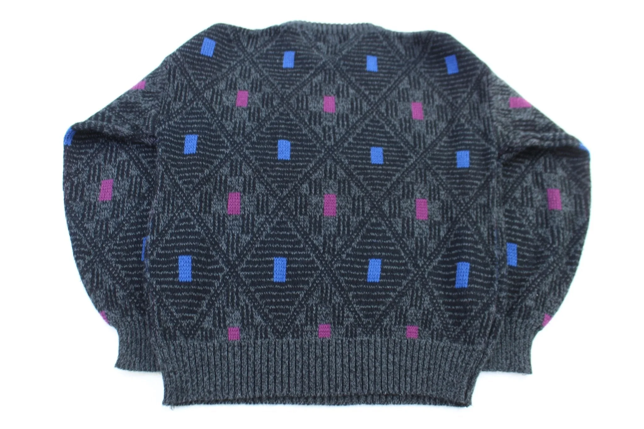 Michael Gerald Multipatterned Knit Sweater - Image 2