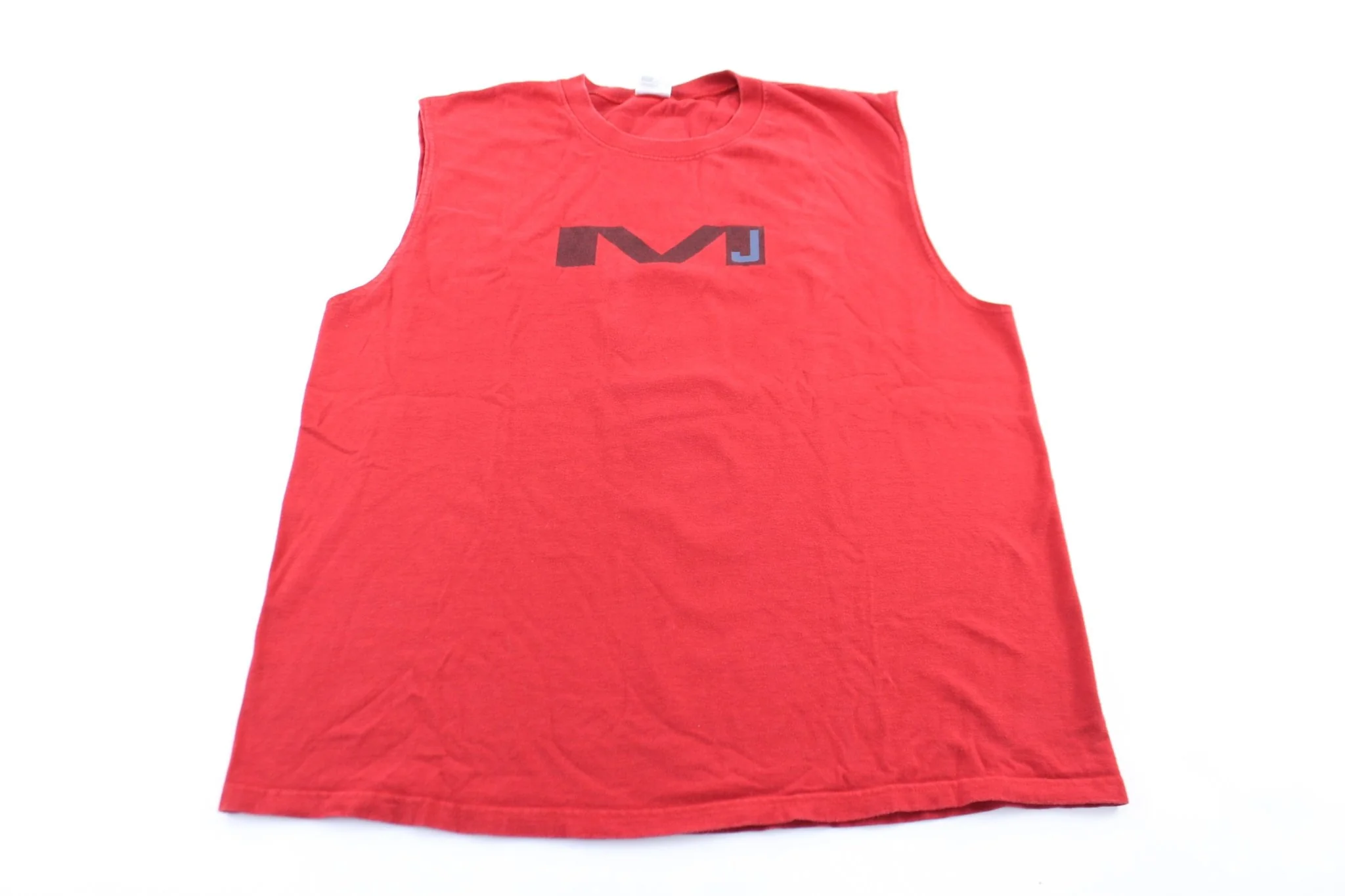 Y2K Michael Jordan Logo Basketball Tank Top