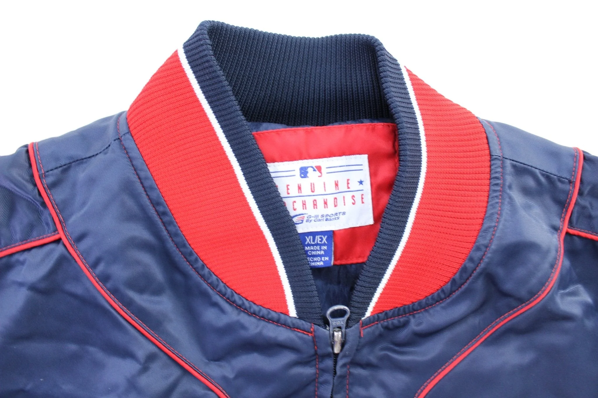 Minnesota Twins Embroidered Zip Up Jacket - Image 3