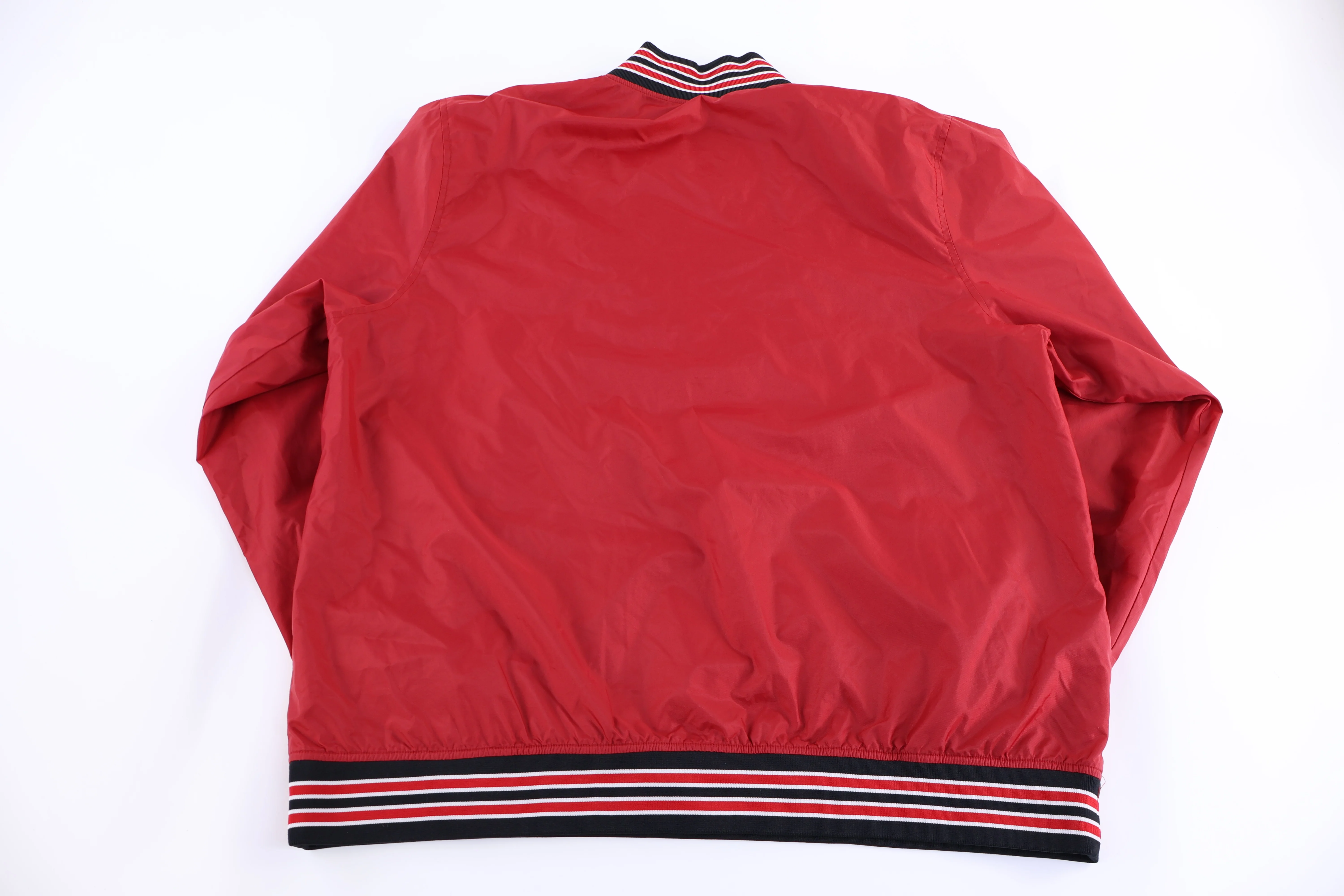 Mitchell & Ness Chicago Bulls Basketball Pullover Windbreaker - Image 2