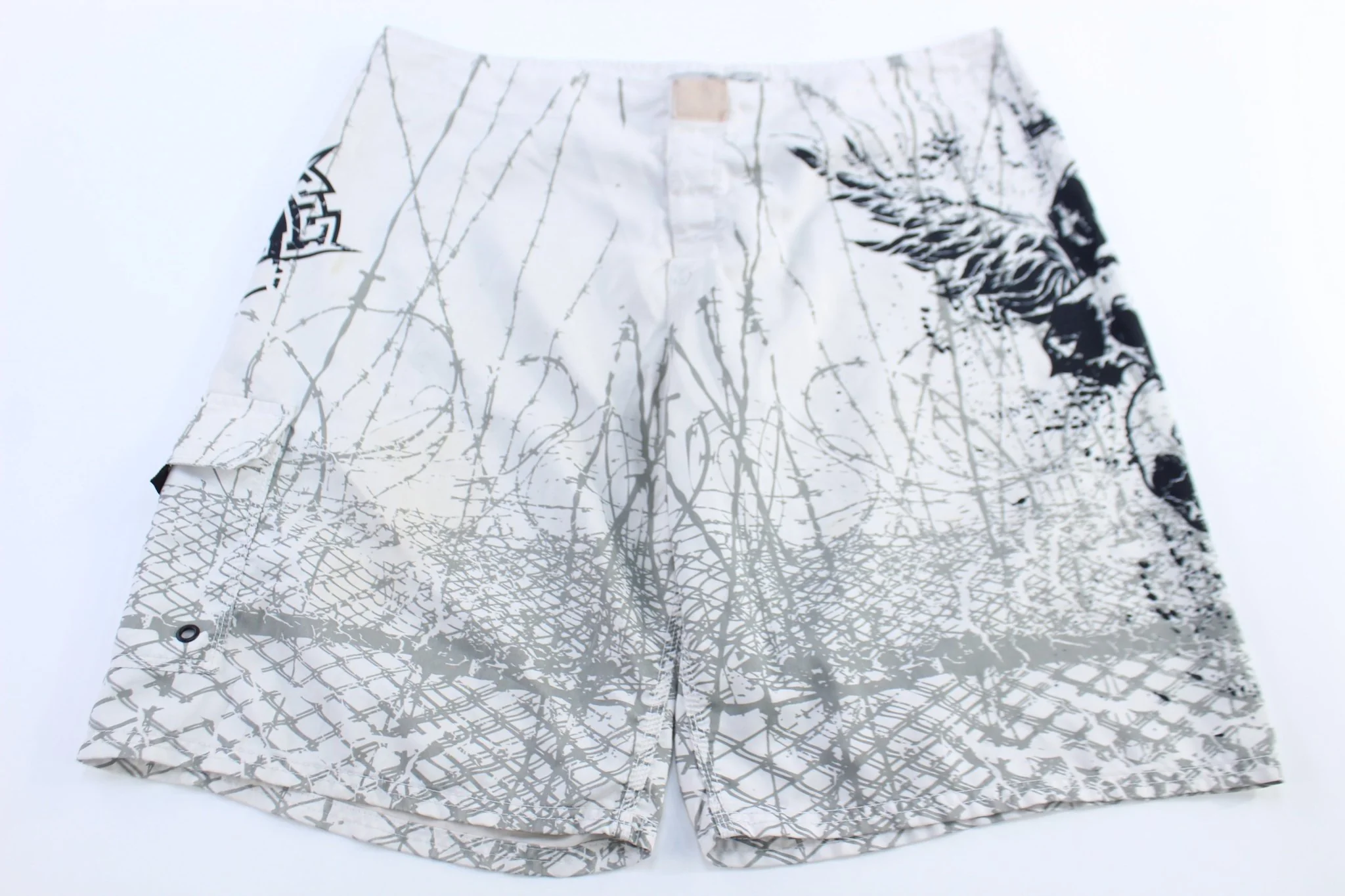 MMA Elite Barbed Wire Graphic Shorts