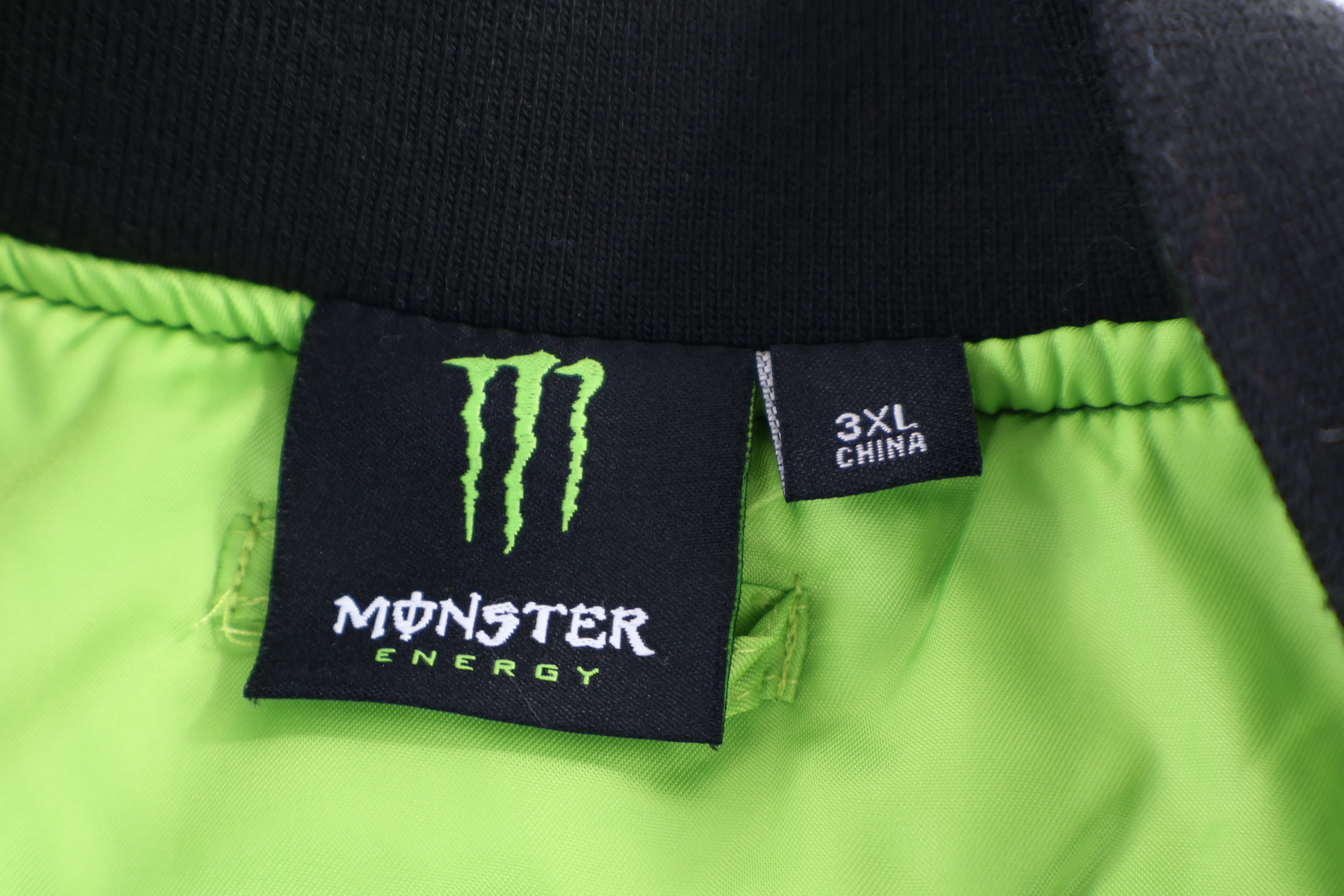 Monster Energy Full Zip Bomber Jacket - Image 3
