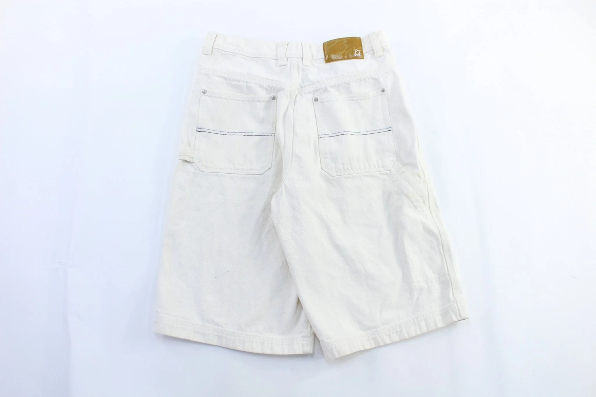 PJ Mark White Wash Denim Shorts - Image 2