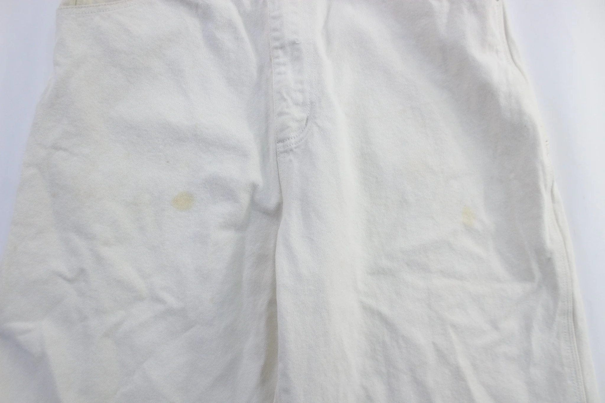 PJ Mark White Wash Denim Shorts - Image 3