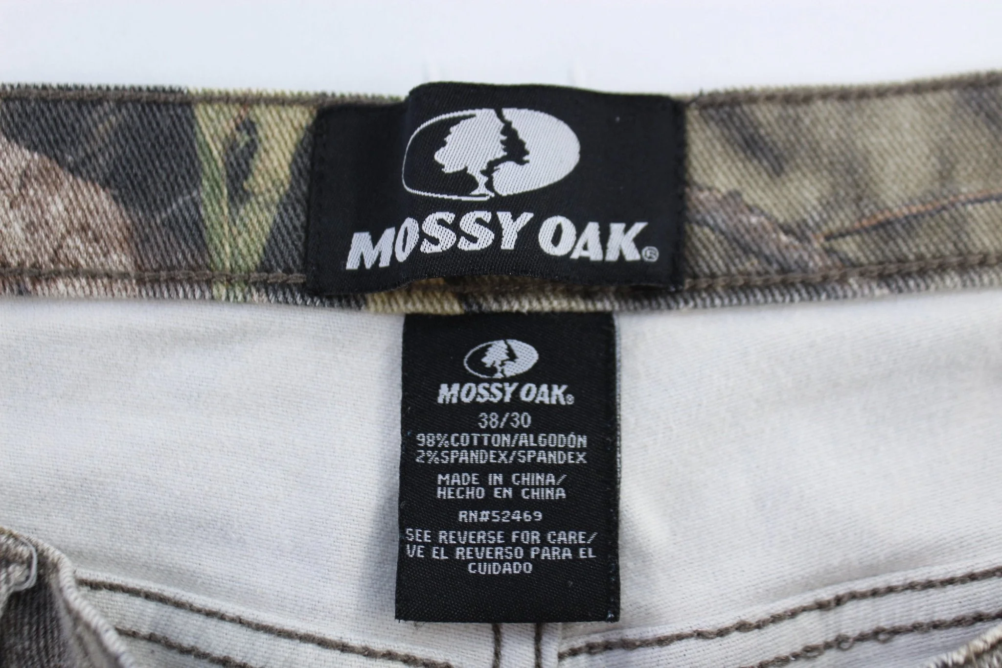 Mossy Oak Camo Denim Pants - Image 3