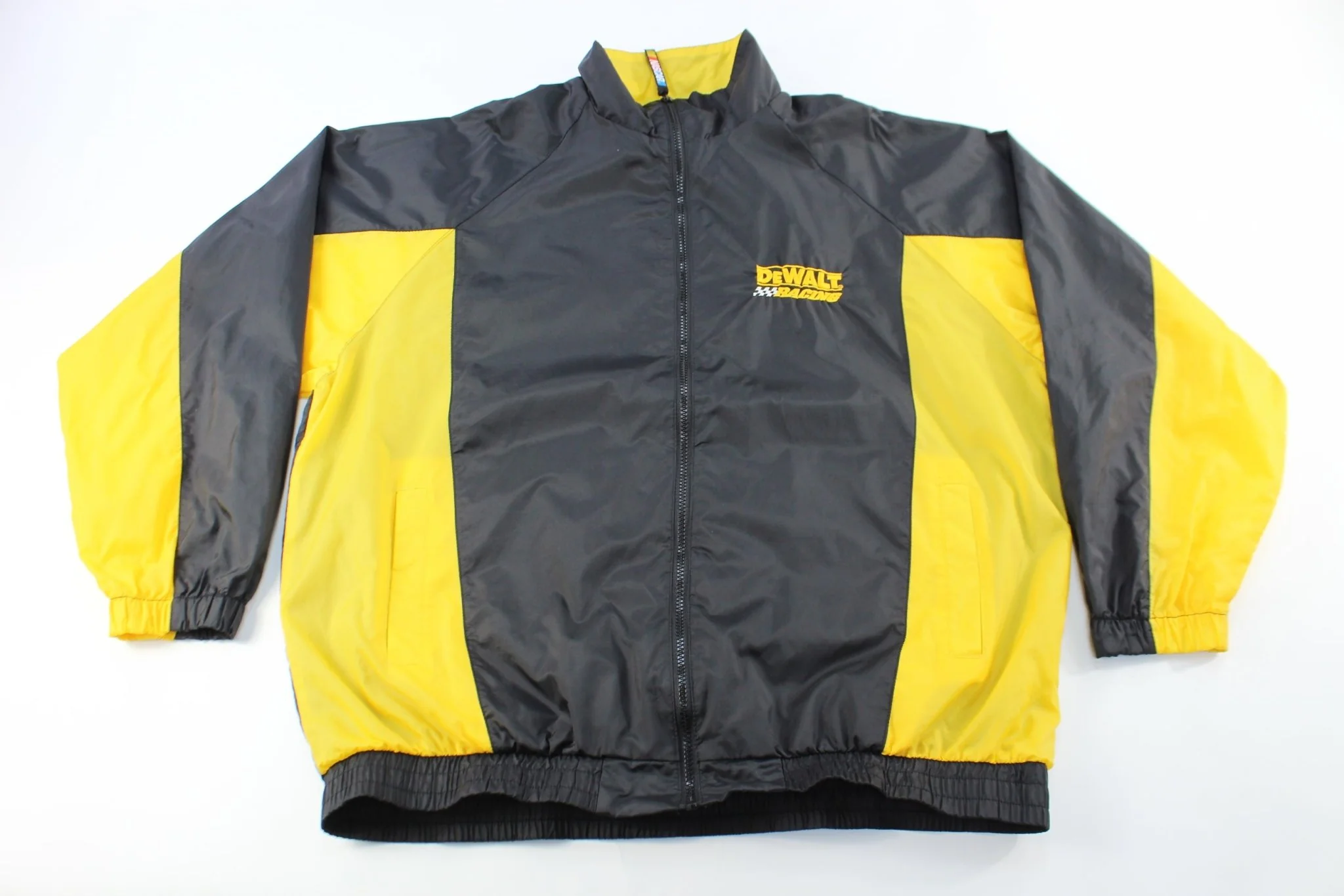 Nascar Embroidered DeWalt Racing Zip Up Jacket