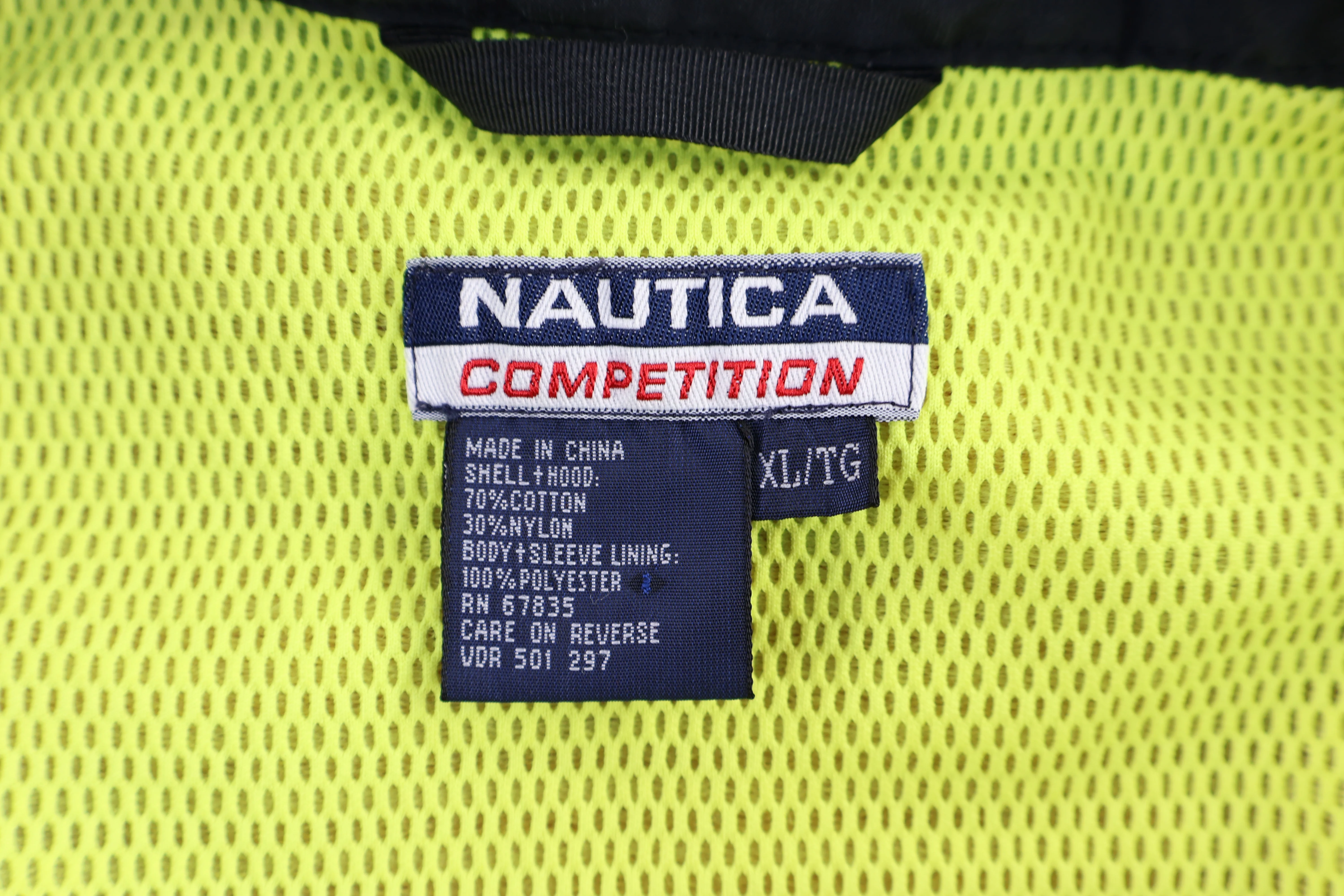 Nautica Competition Red Full Zip Jacket - Image 4