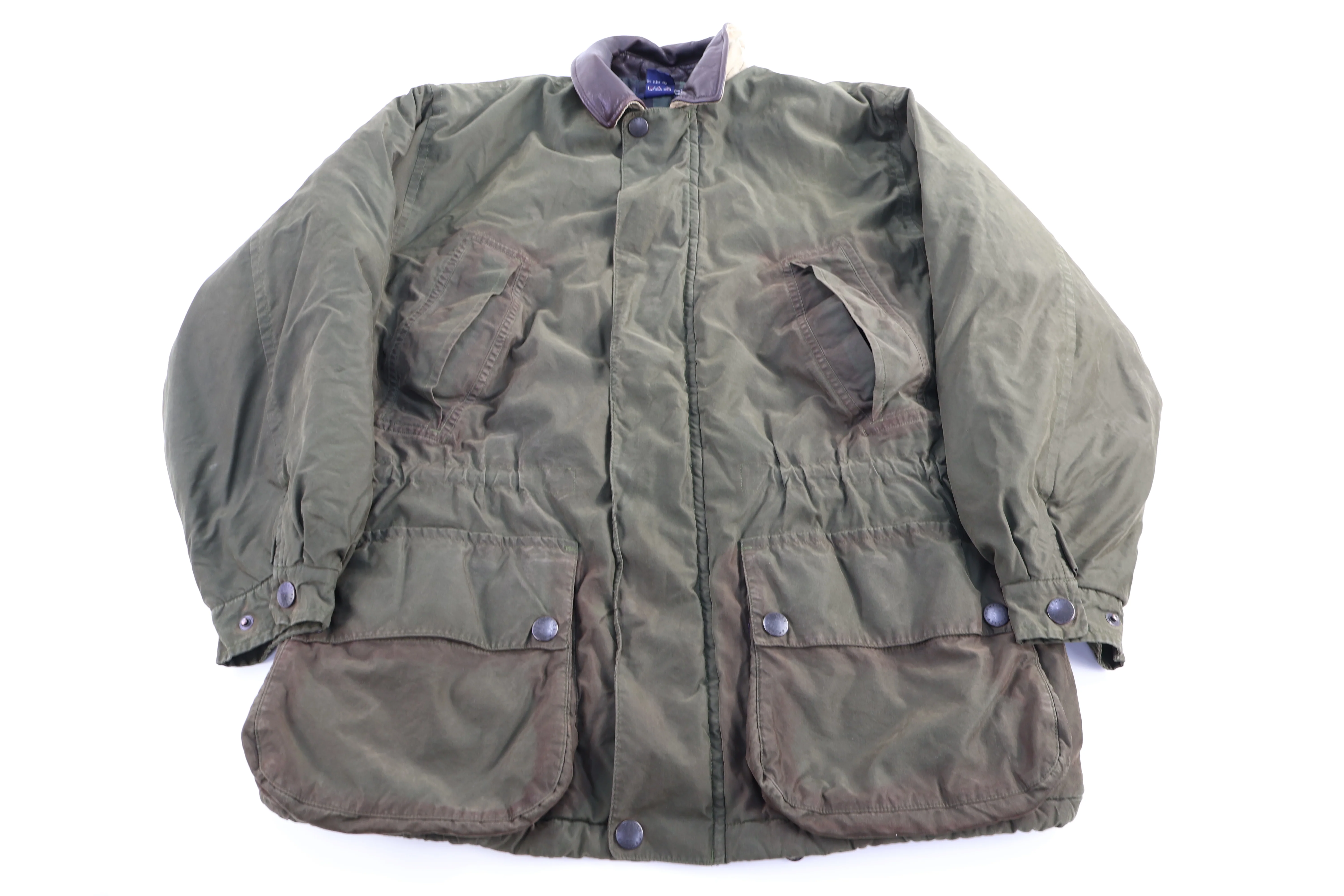 Nautica Green Olive Full Zip Jacket