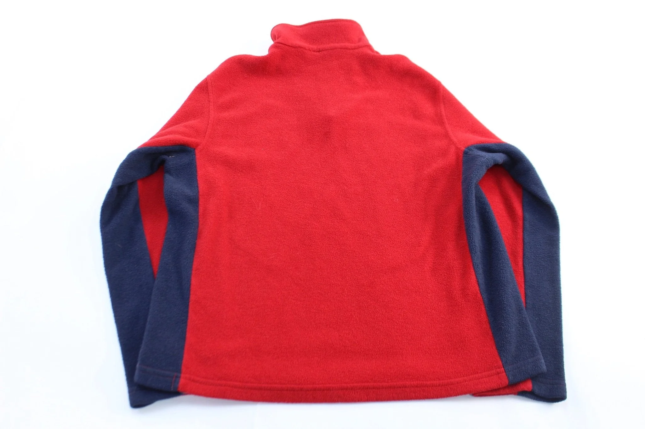 Nautica Jeans Co. Embroidered Red & Blue Fleece Pullover - Image 2