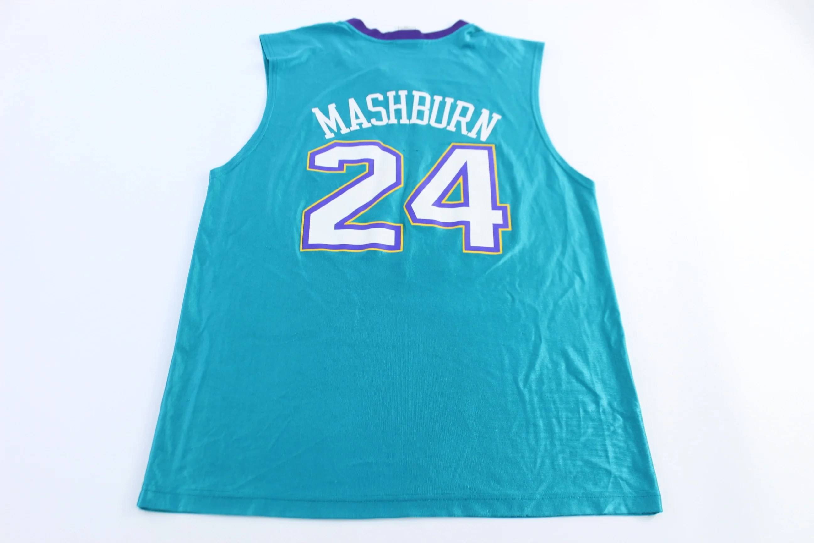 New Orleans Hornets Jamal Mashburn Basketball Jersey - Image 2