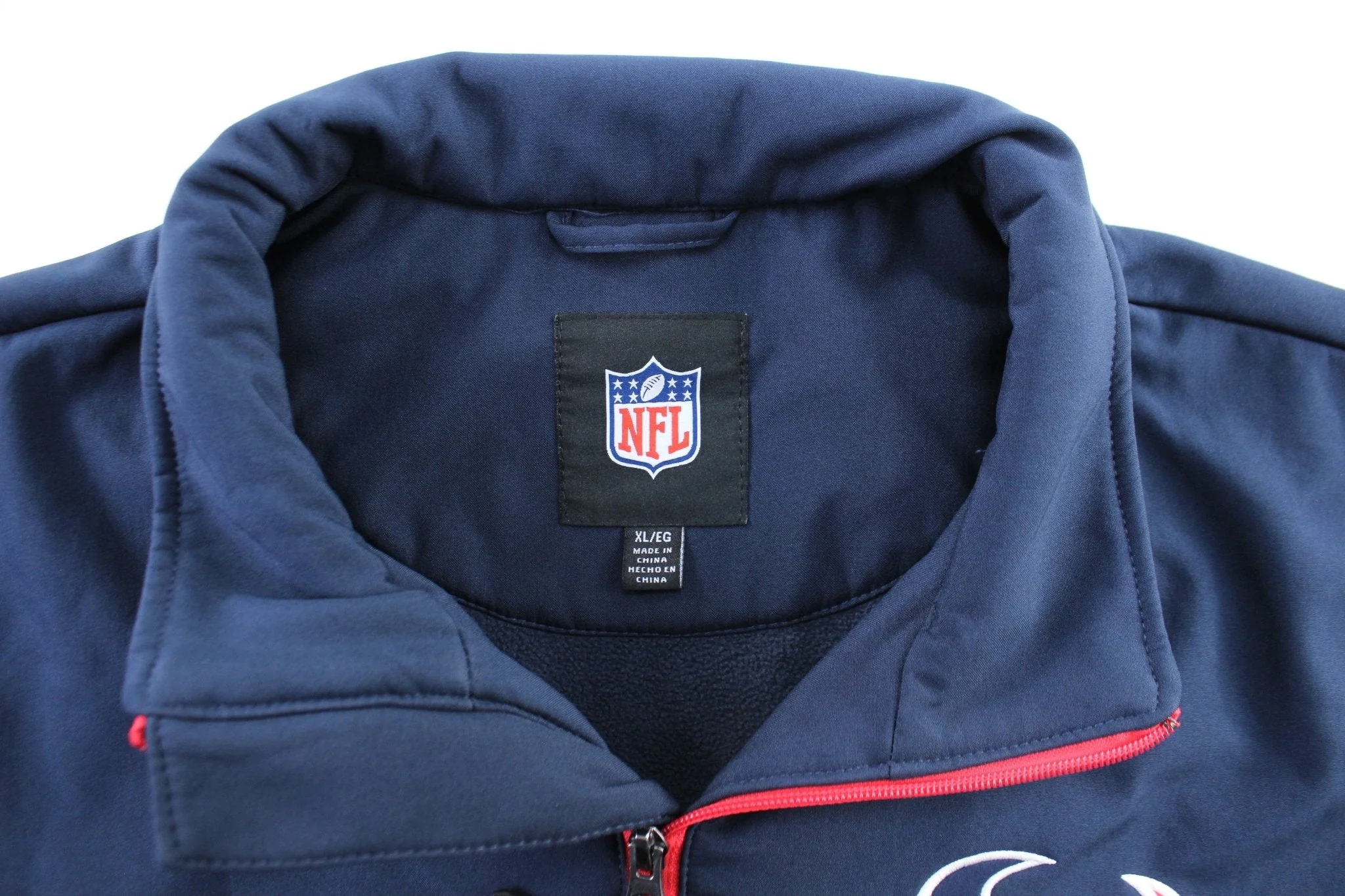 NFL Houston Texans Embroidered Zip Up Jacket - Image 3