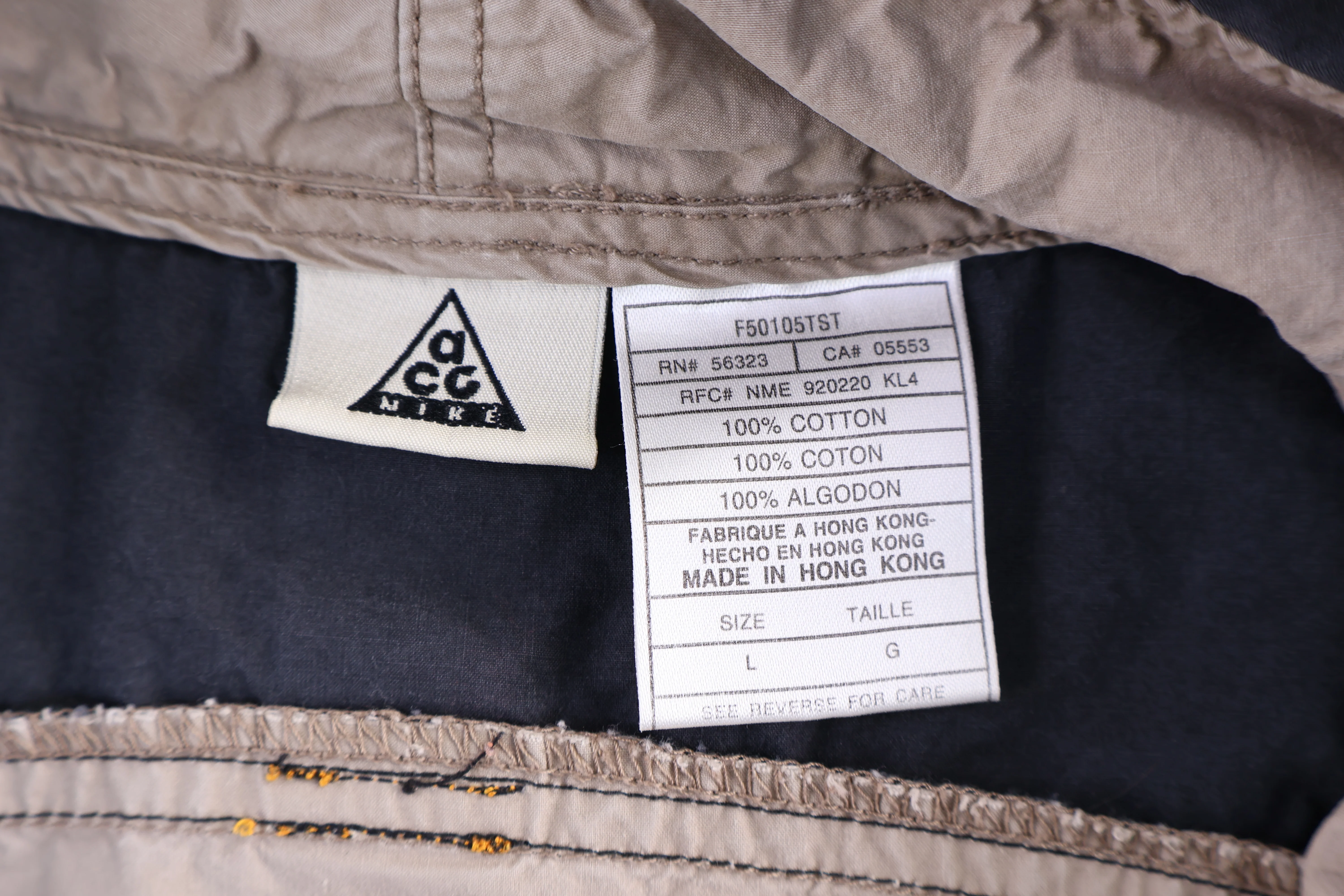 Nike ACG Black & Brown Full Zip Jacket - Image 3