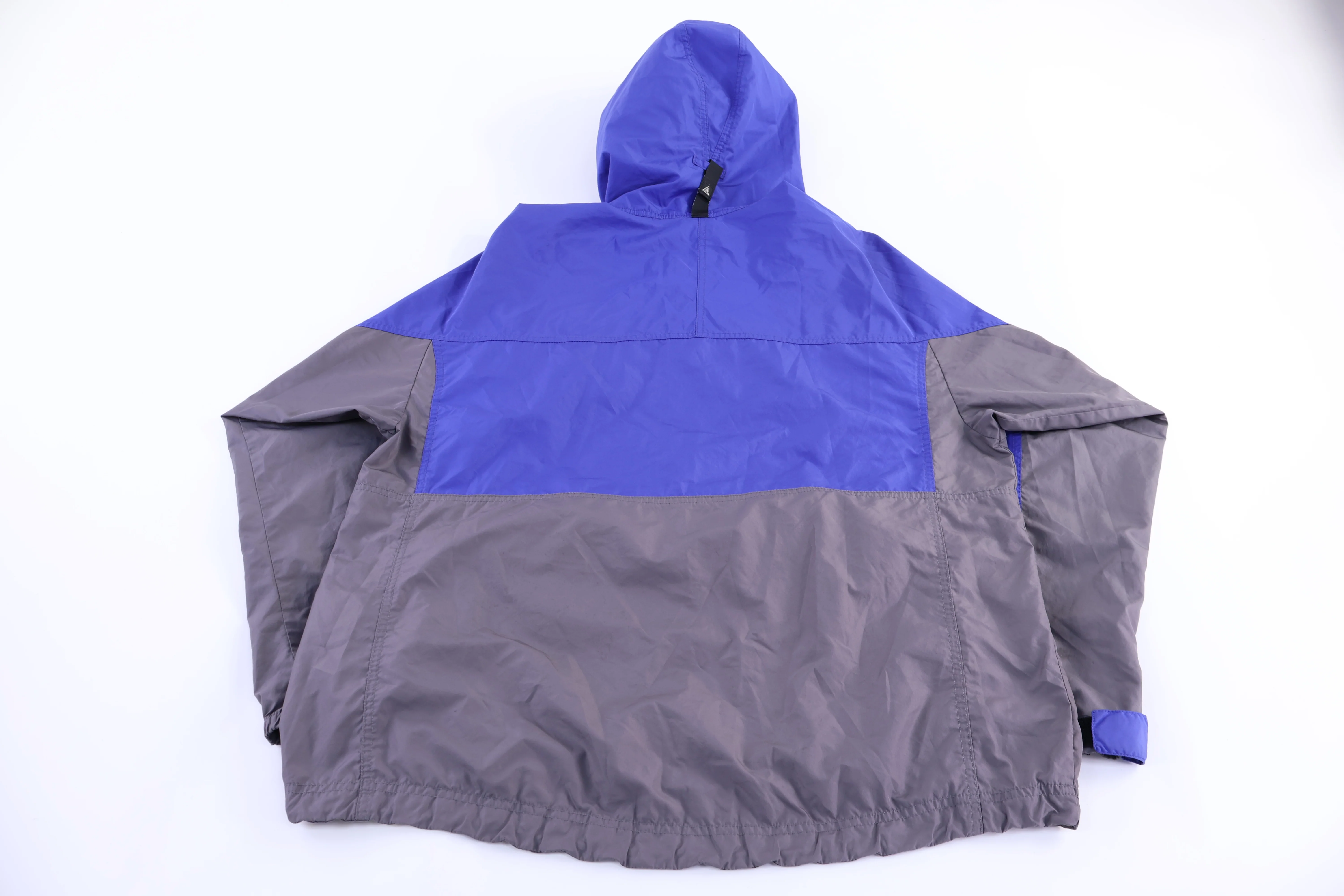 Nike ACG Grey & Blue Half Zip Windbreaker - Image 2