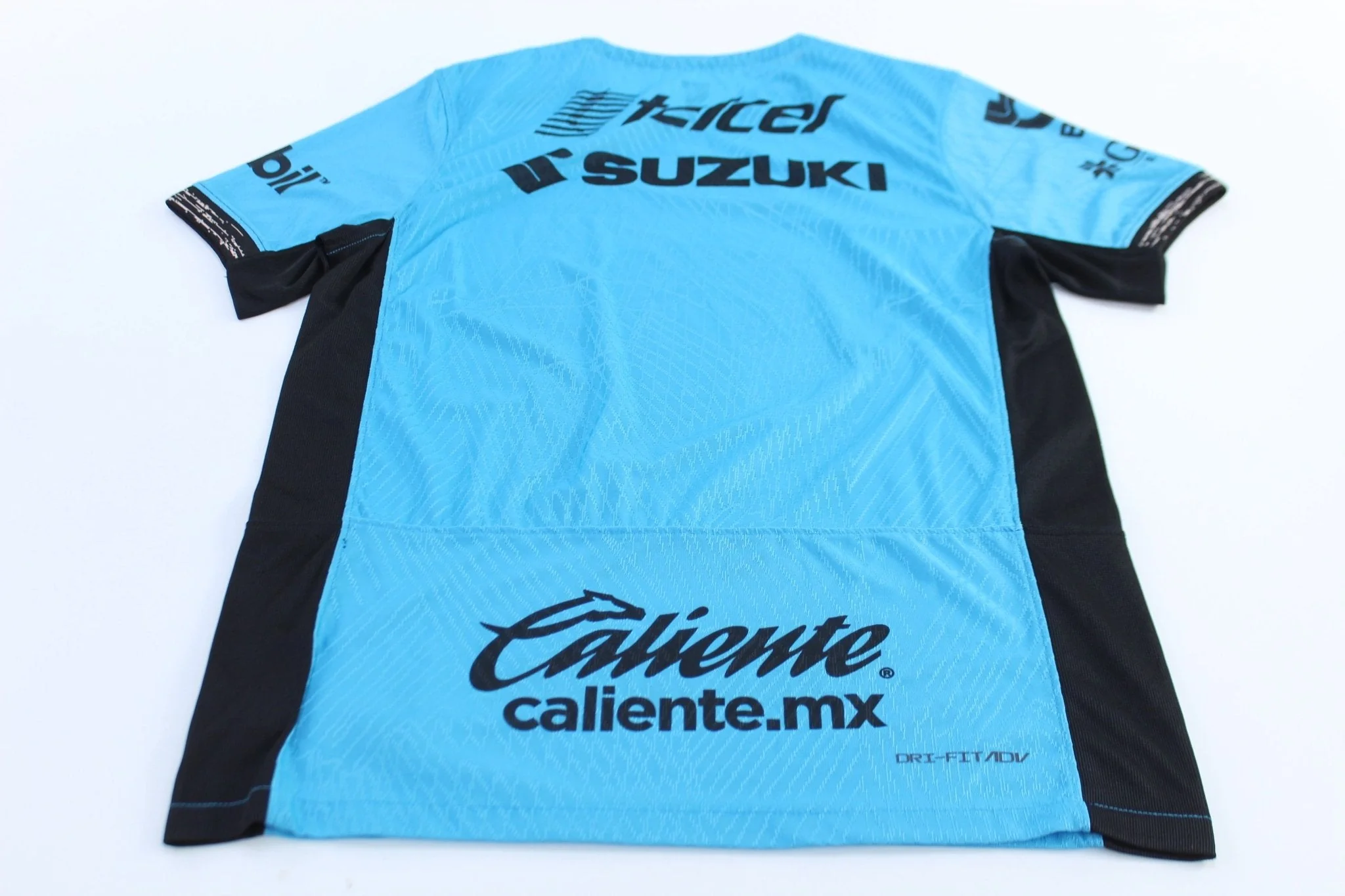 Nike Center Swoosh Logo Pumas UNAM Blue & Black Soccer Jersey - Image 2