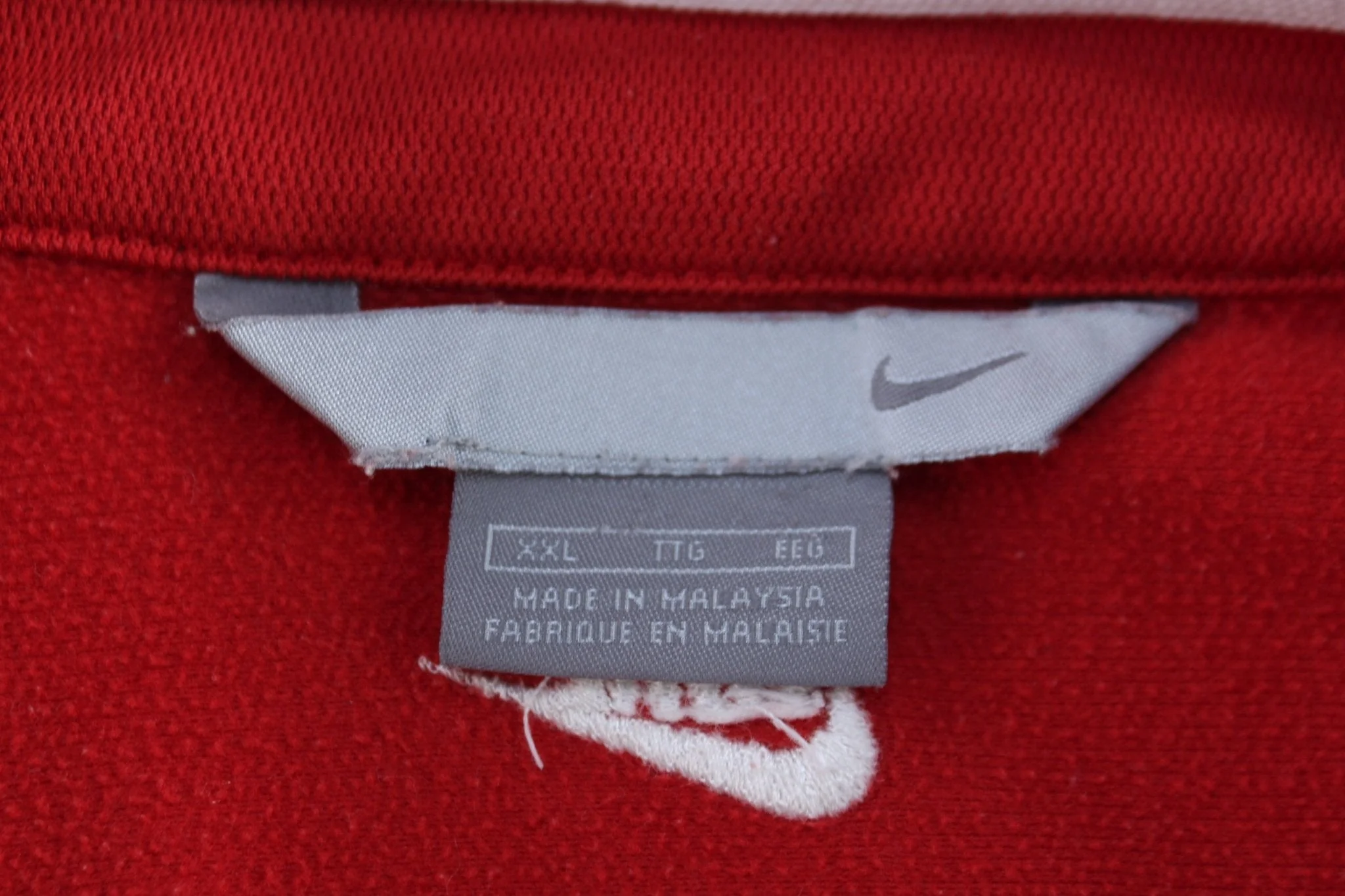 Nike Embroidered Logo Full Zip Track Jacket - Image 3