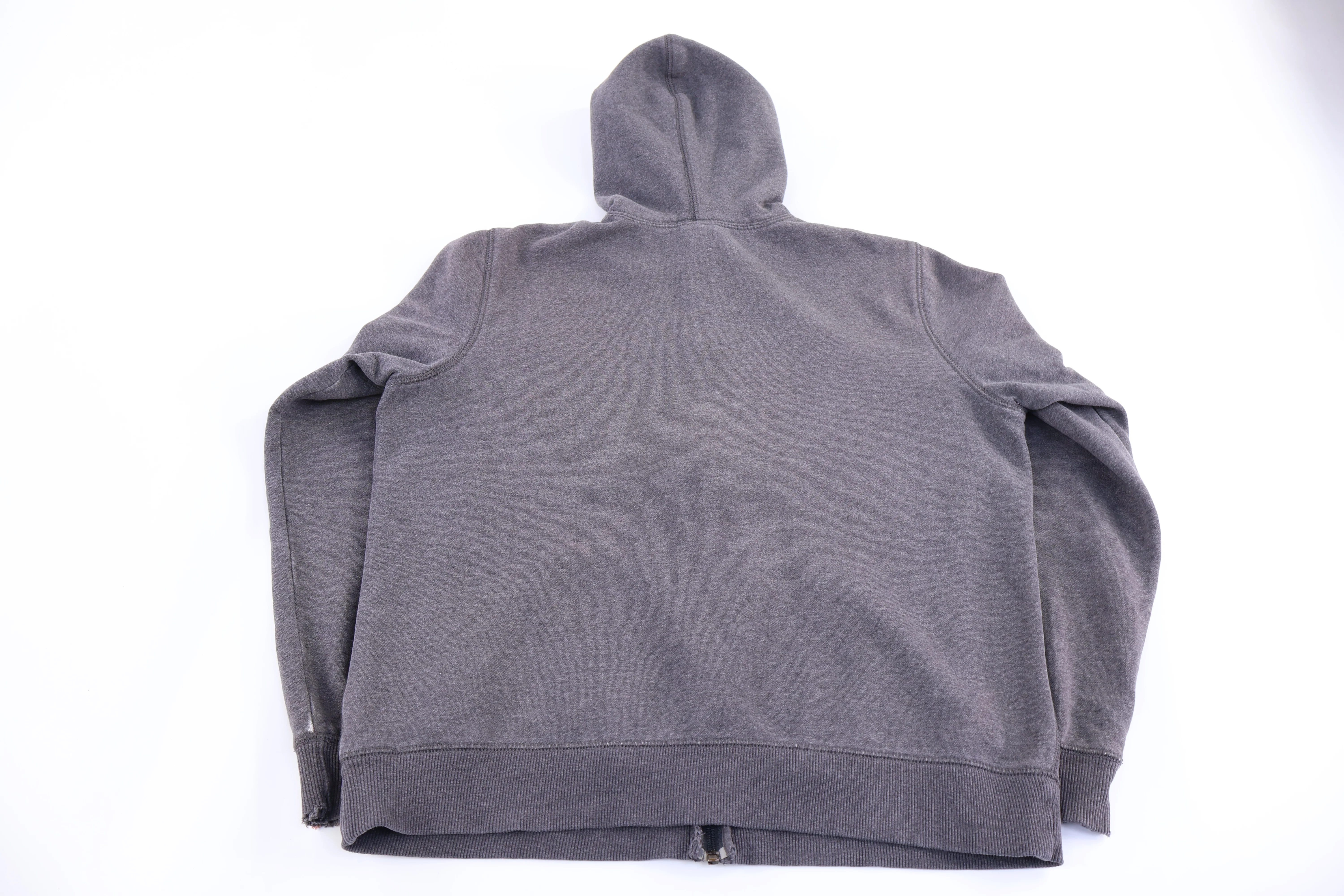 Nike Embroidered Logo Grey Full Zip Jacket - Image 2