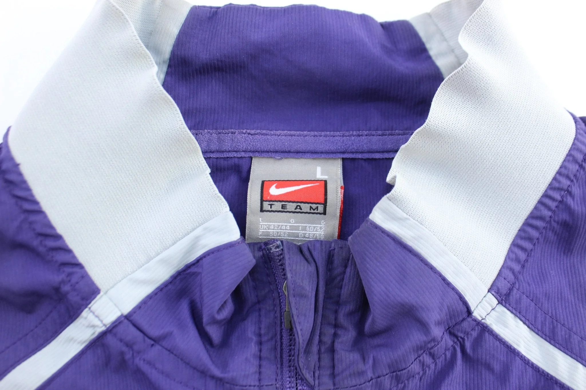Nike Embroidered Logo Kansas State Wildcats Zip Up Jacket - Image 3