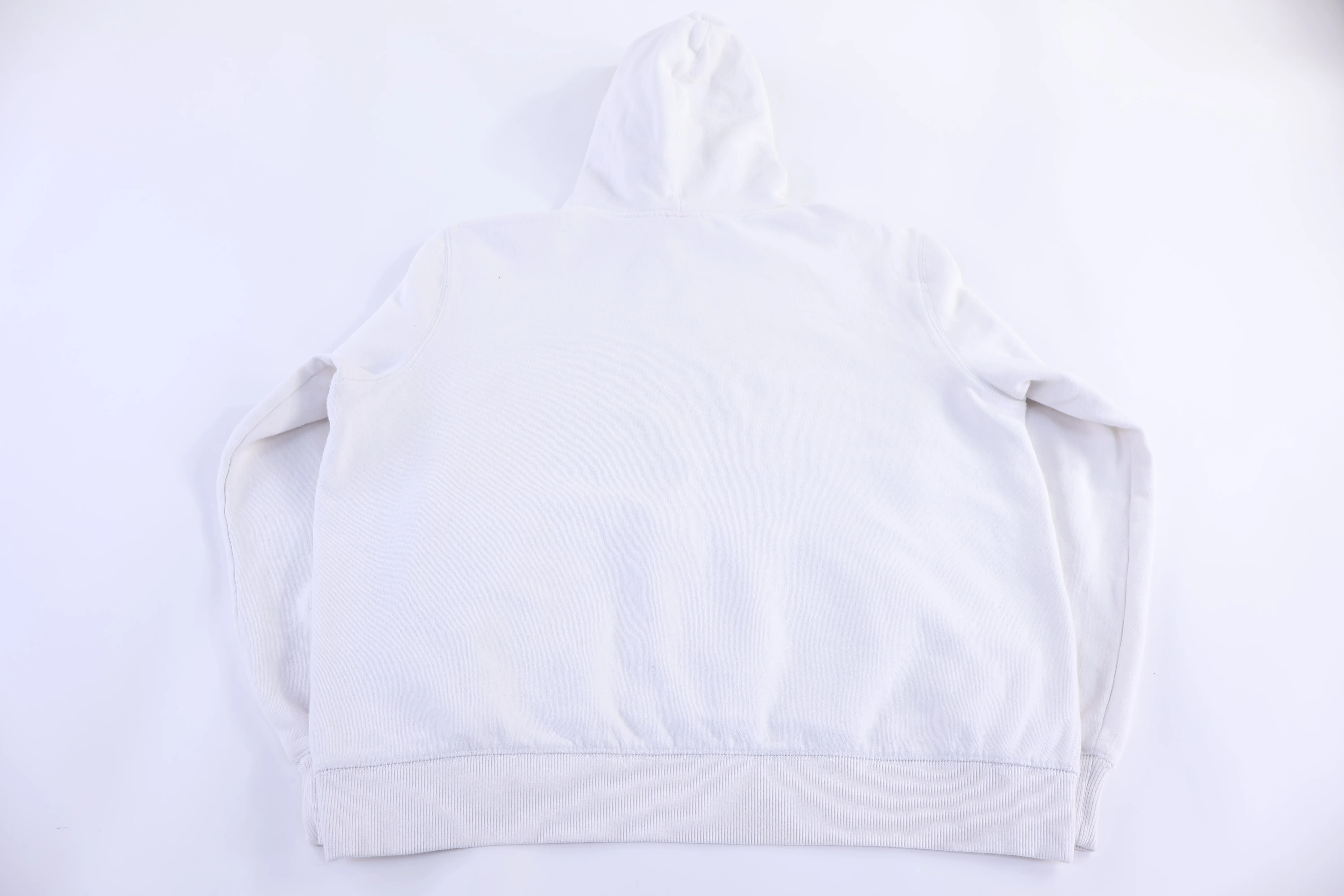 Nike Embroidered Logo White Pullover Hoodie - Image 2