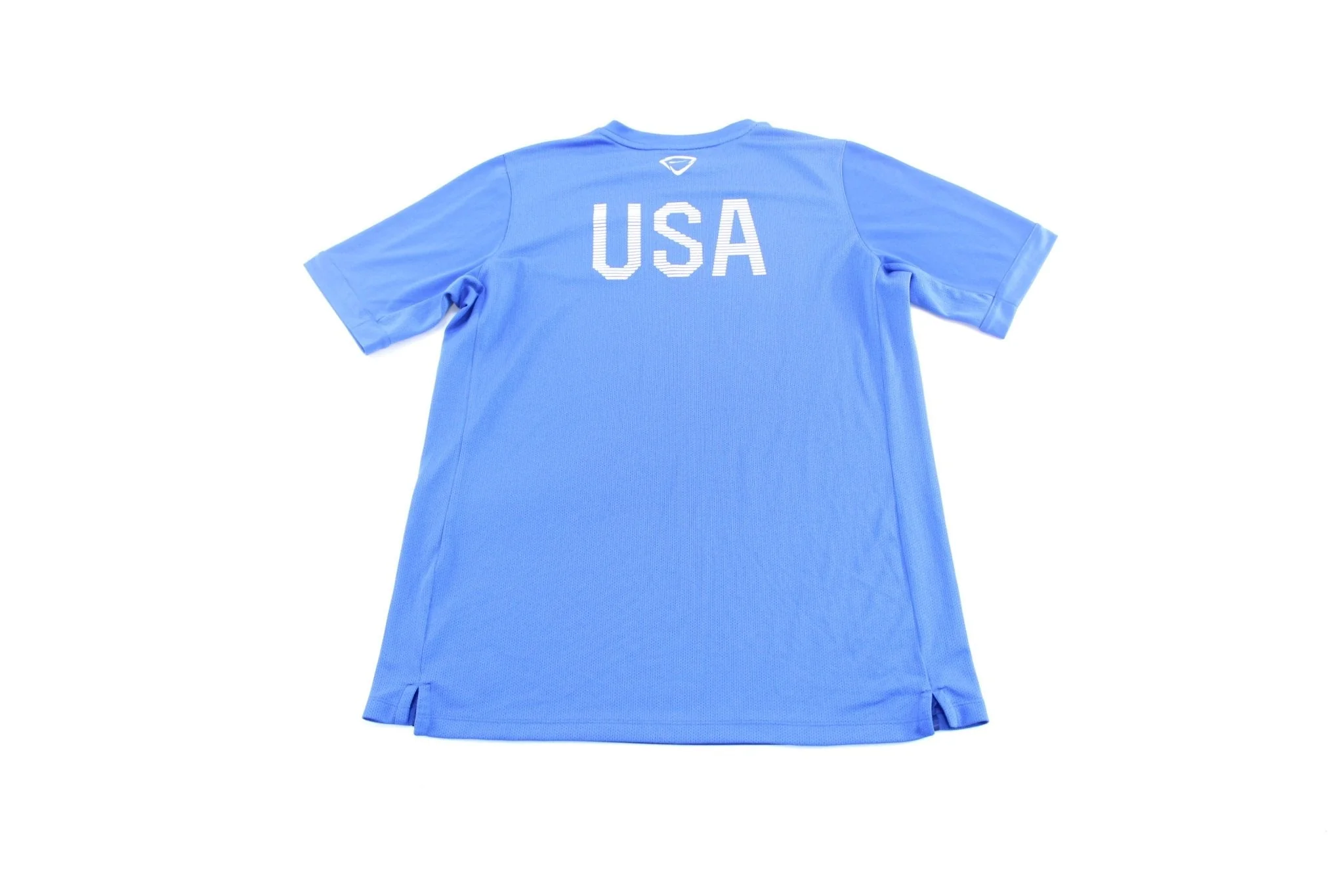 Nike Logo Team USA Blue Soccer Jersey - Image 2
