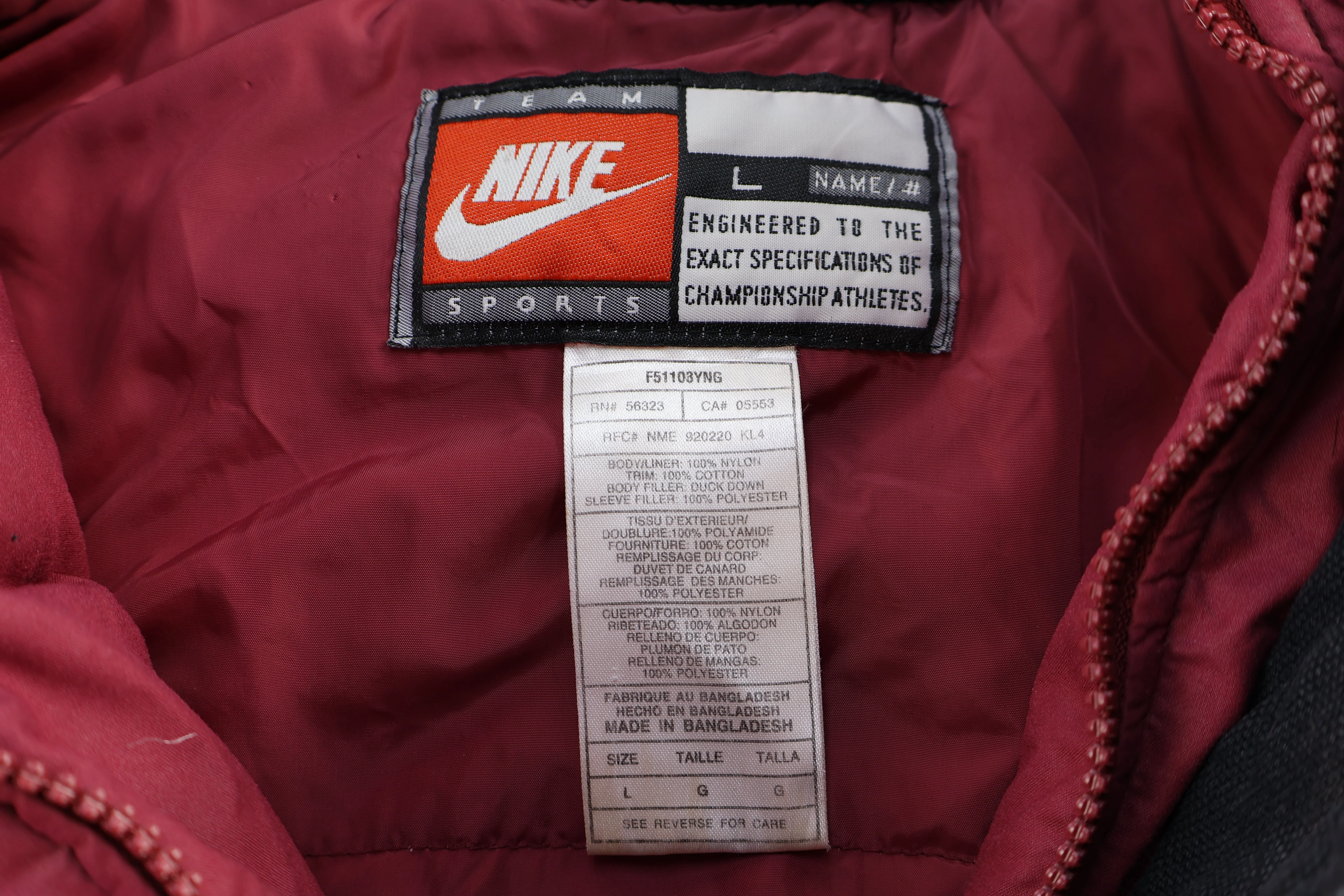 Nike Team Sports Florida State Seminoles Puffer Jacket - Image 4