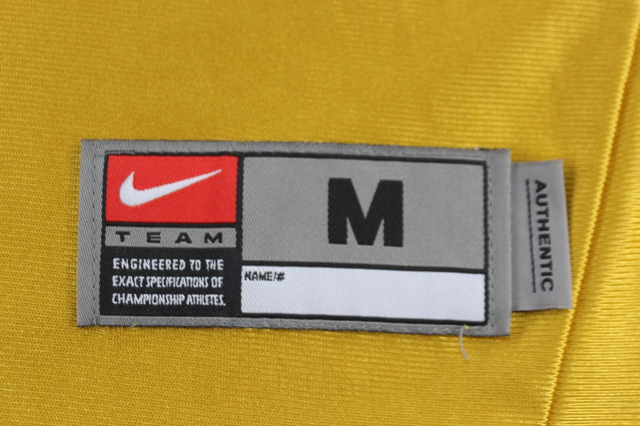 Nike Team University of Missouri Mizzou Football Jersey - Image 3