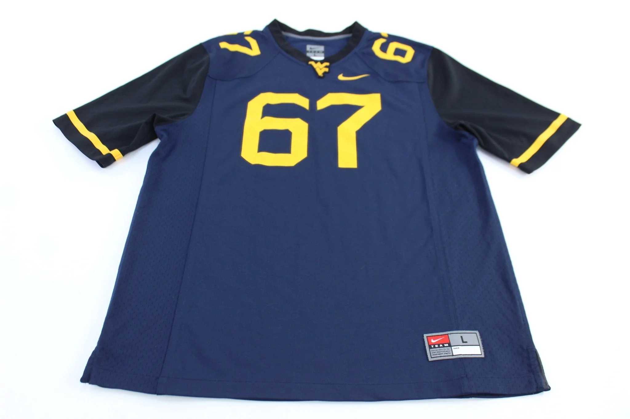 Nike West Virginia Football Jersey - Image 2