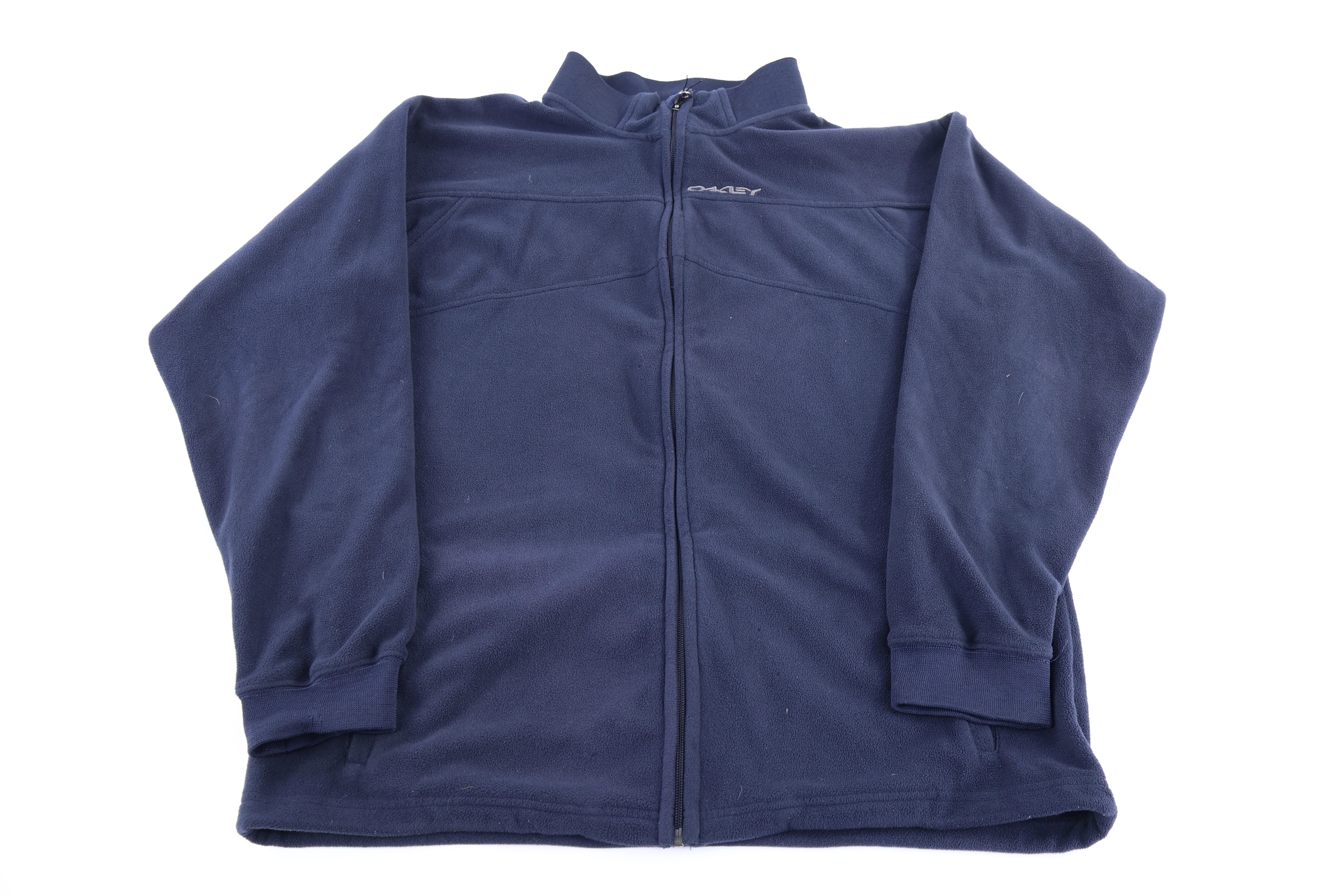 Oakley Blue Fleece Full Zip Jacket