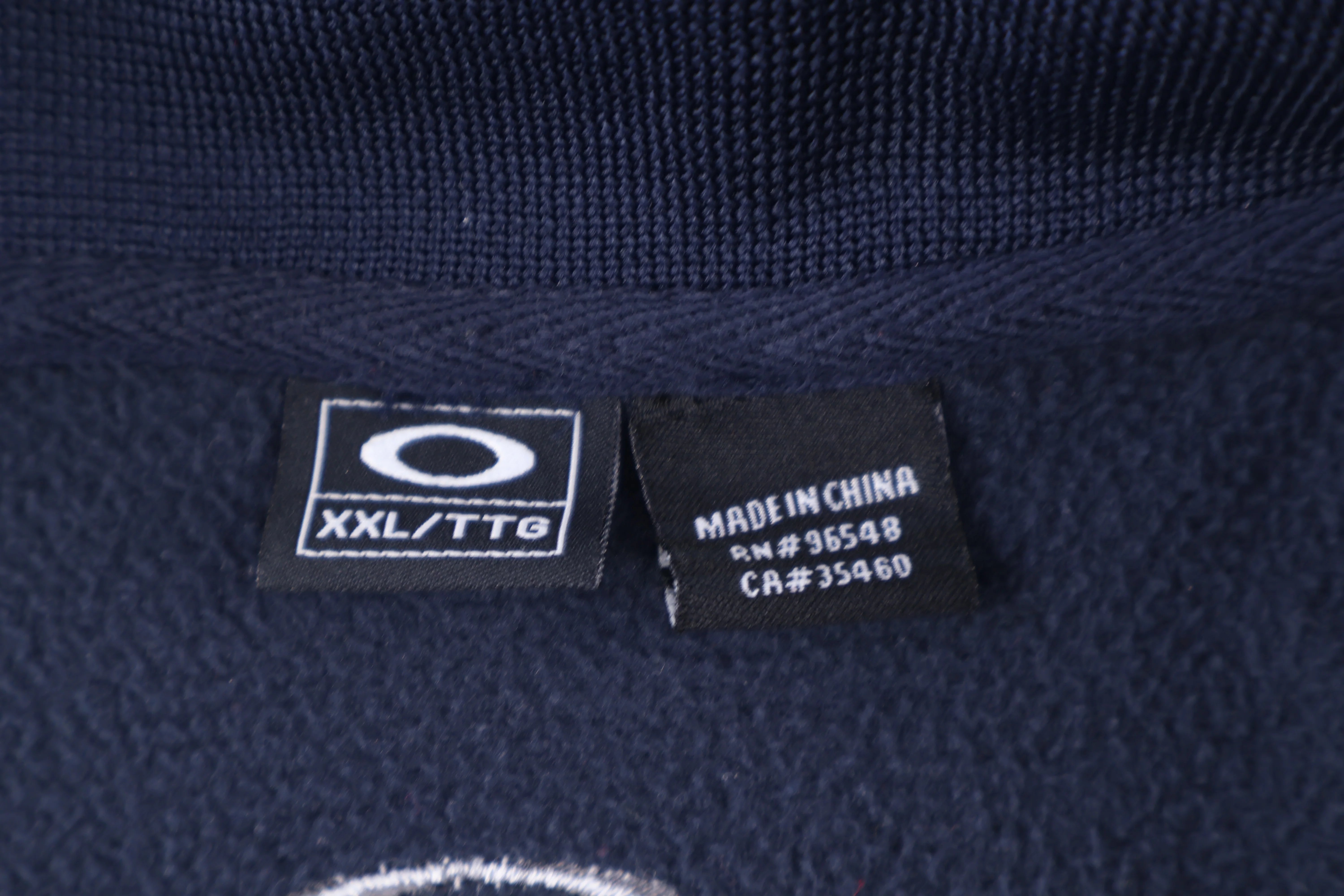 Oakley Blue Fleece Full Zip Jacket - Image 4