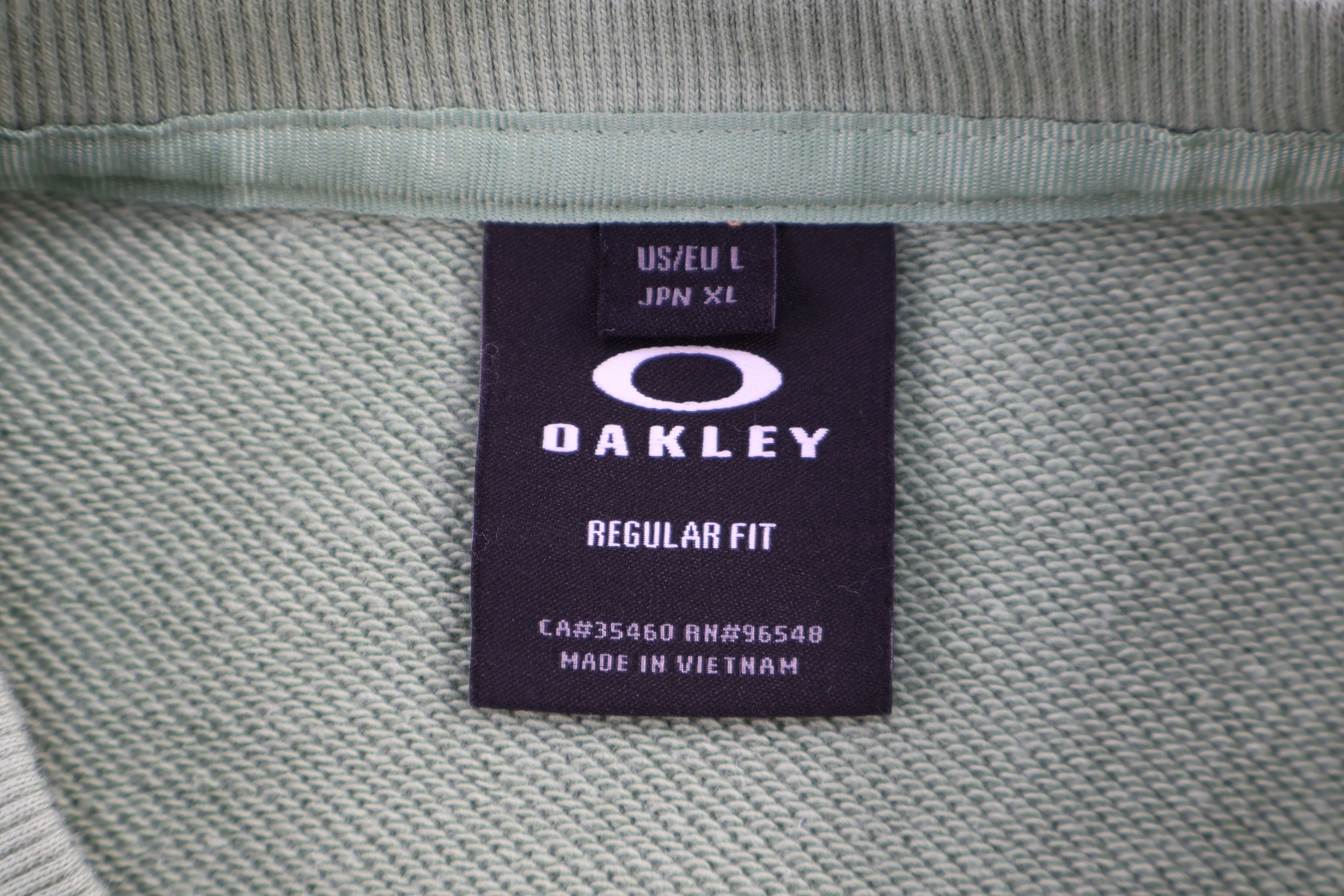 Oakley Logo Graphic Green Pullover Sweater - Image 3