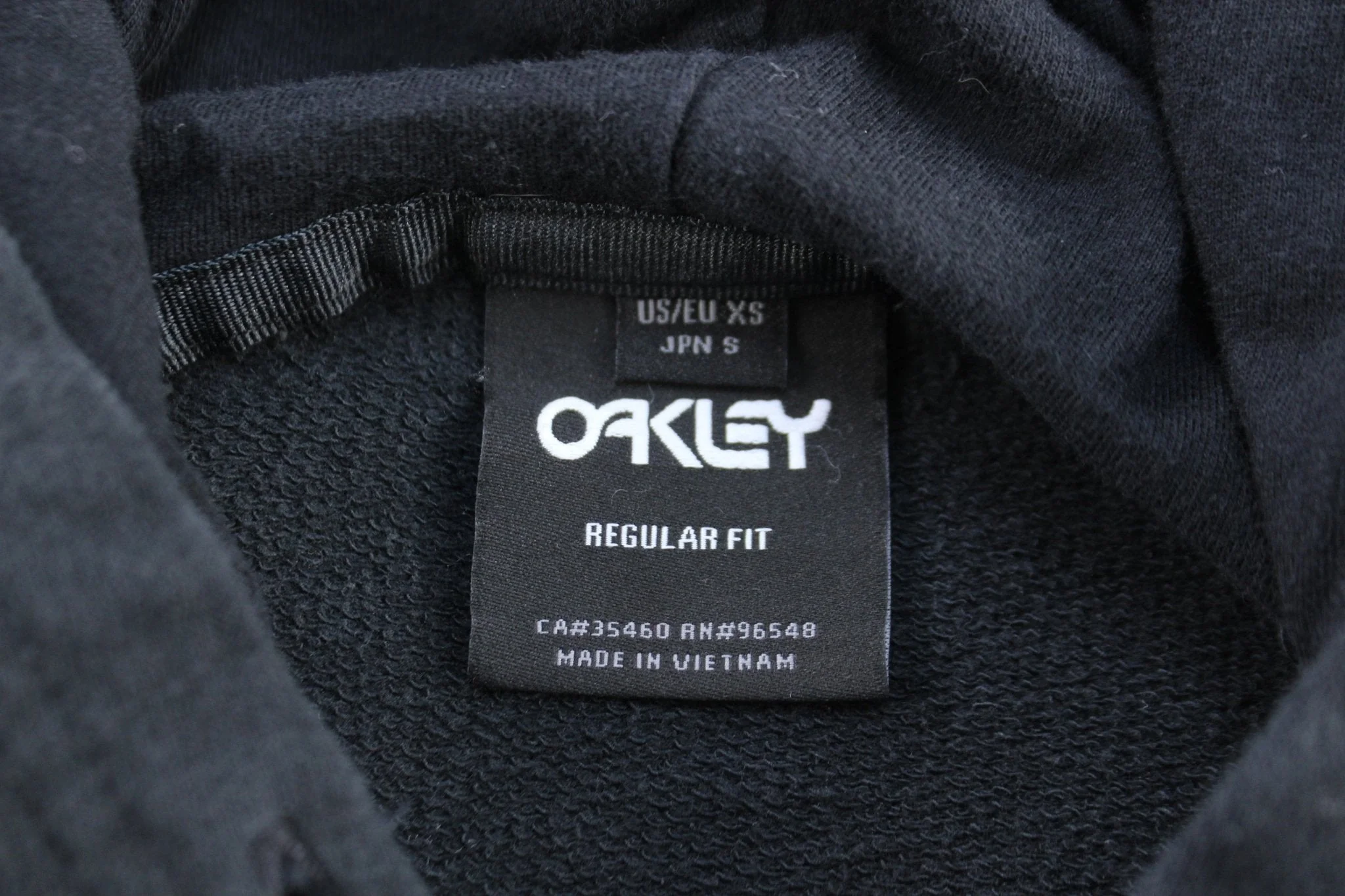 Oakley USA Spellout Logo Black Pullover Hoodie - Image 3