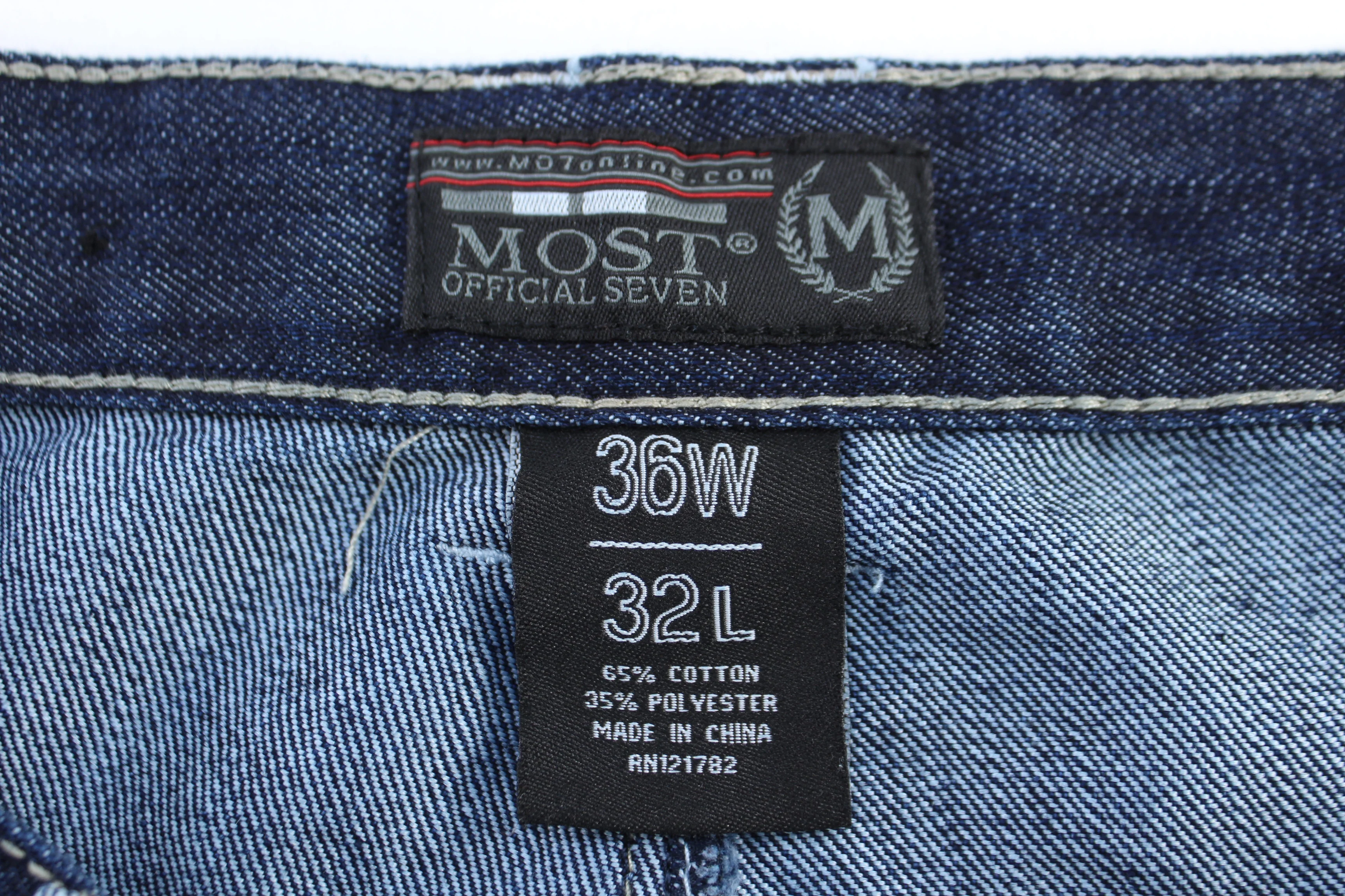 Official Seven Dark Wash Denim Jeans - Image 4