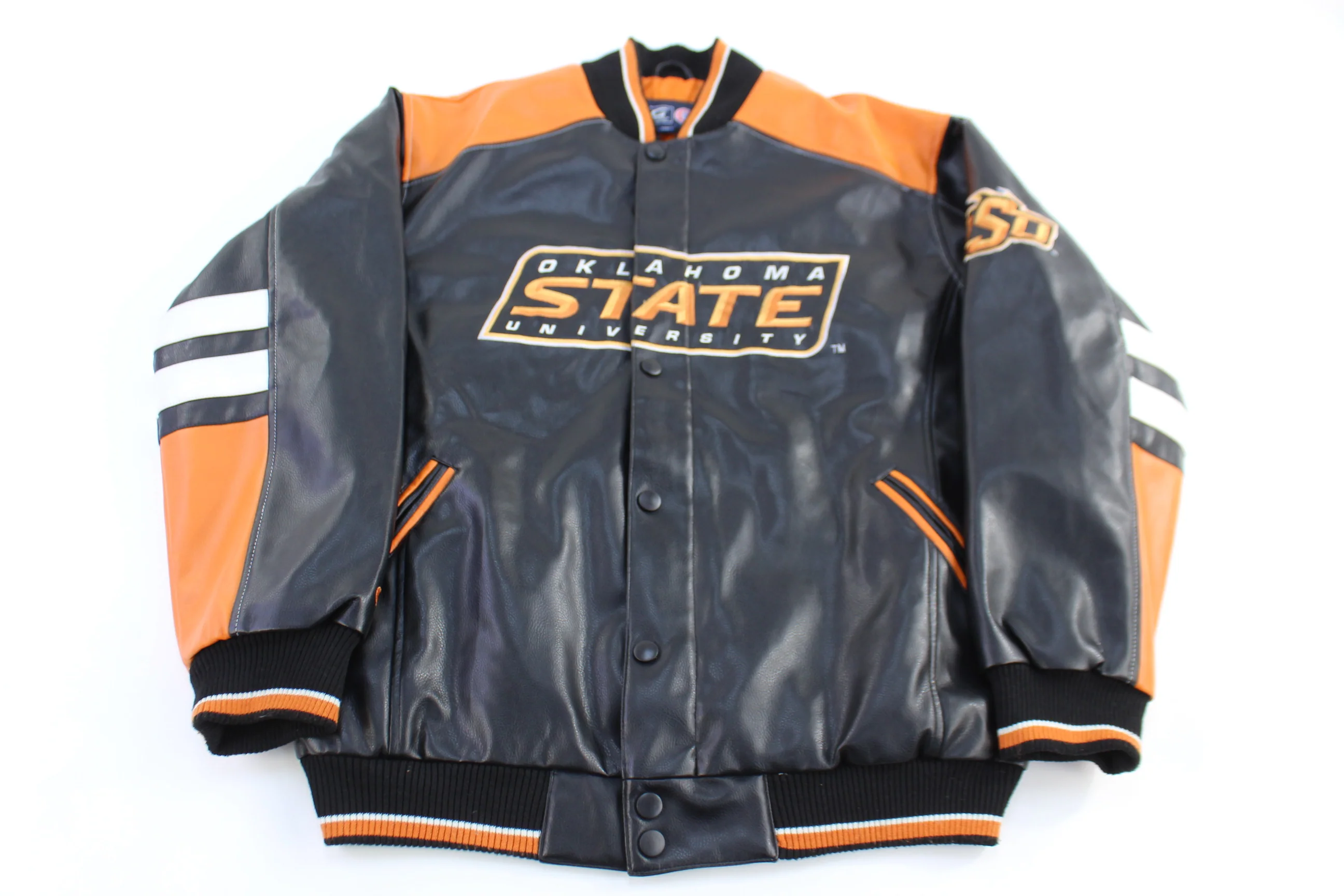 Oklahoma State University Full Zip Bomber Jacket