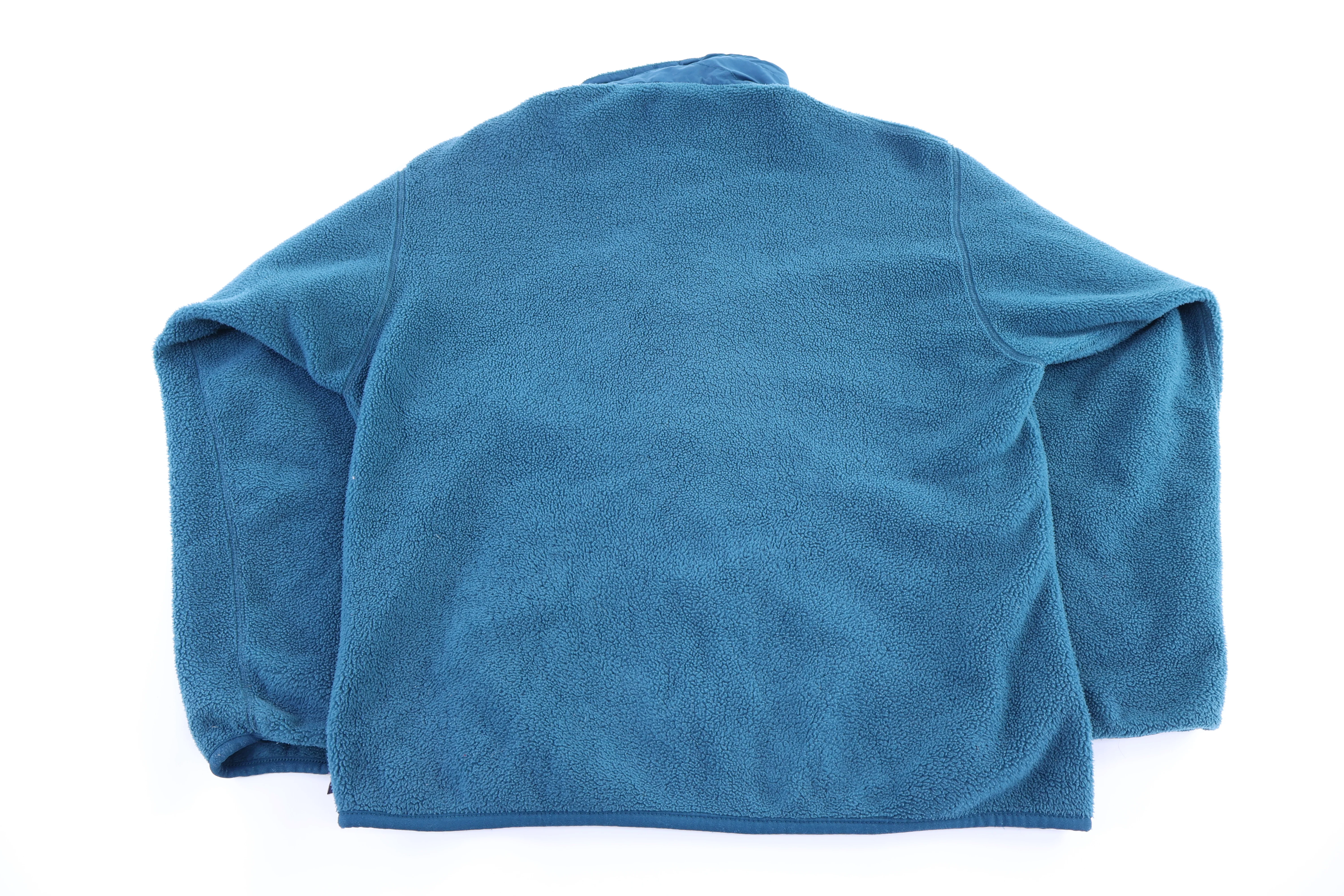 Patagonia Blue Full Zip Fleece Jacket - Image 2