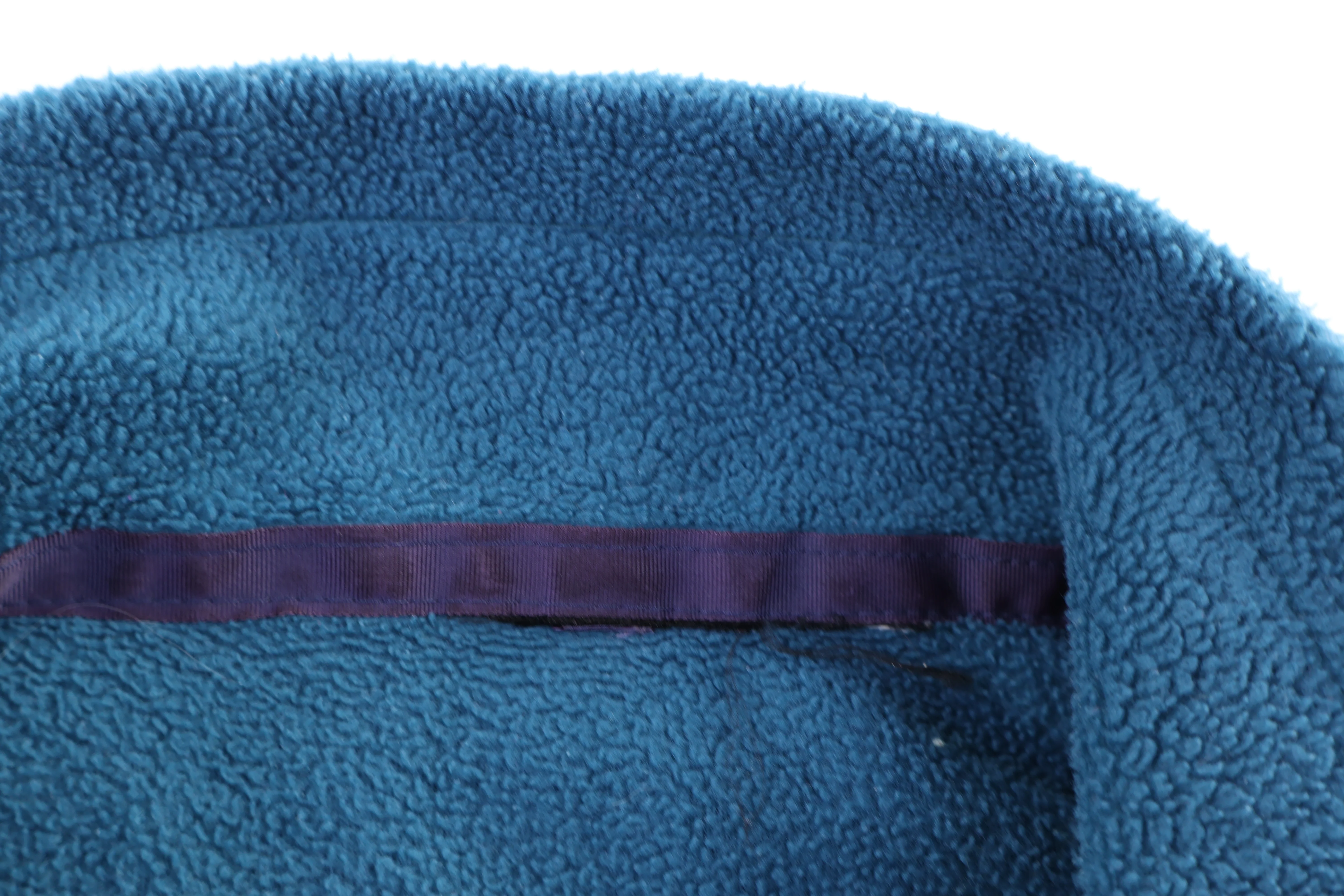 Patagonia Blue Full Zip Fleece Jacket - Image 3