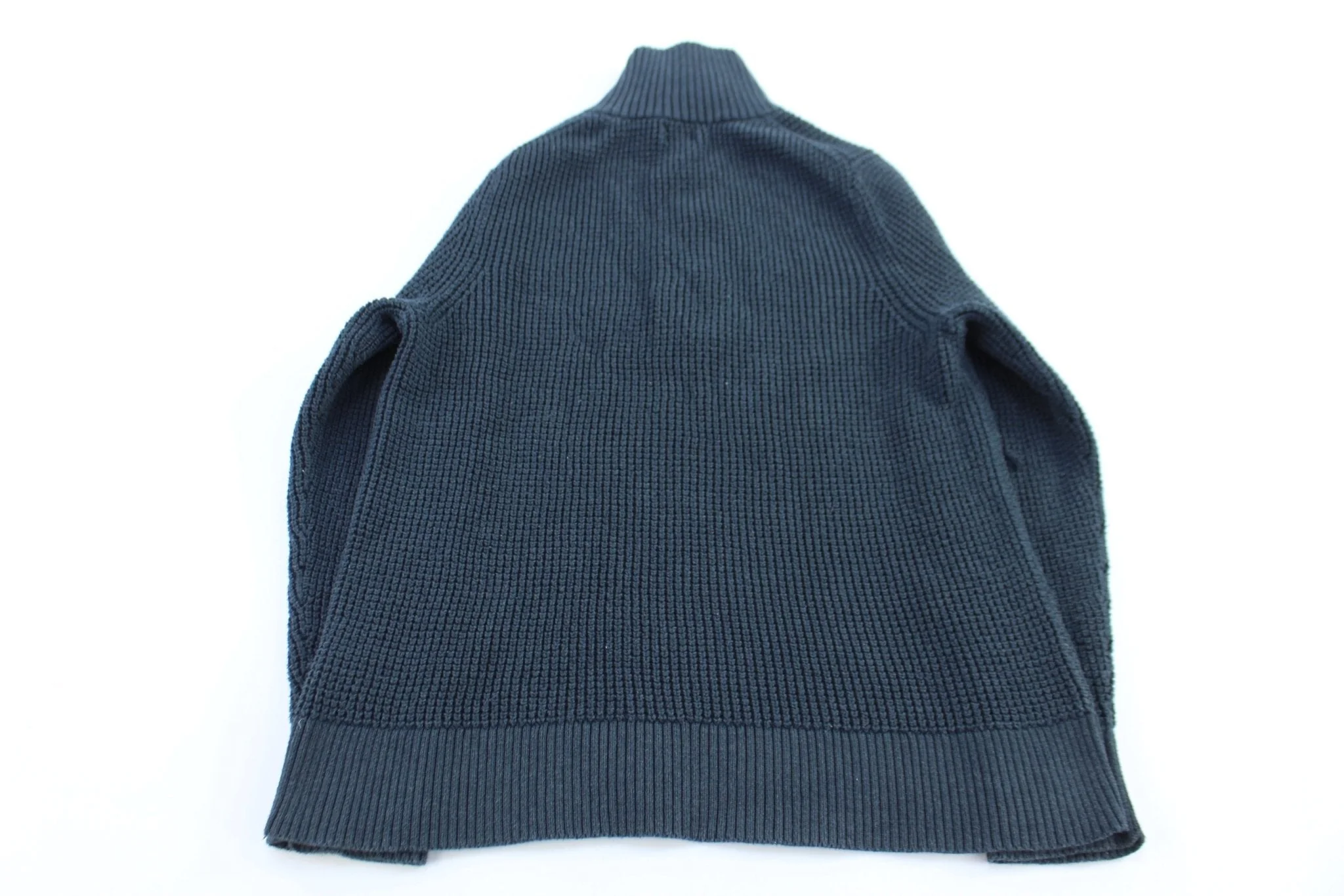 Patagonia Blue Quarter Zip Knit Sweater - Image 2