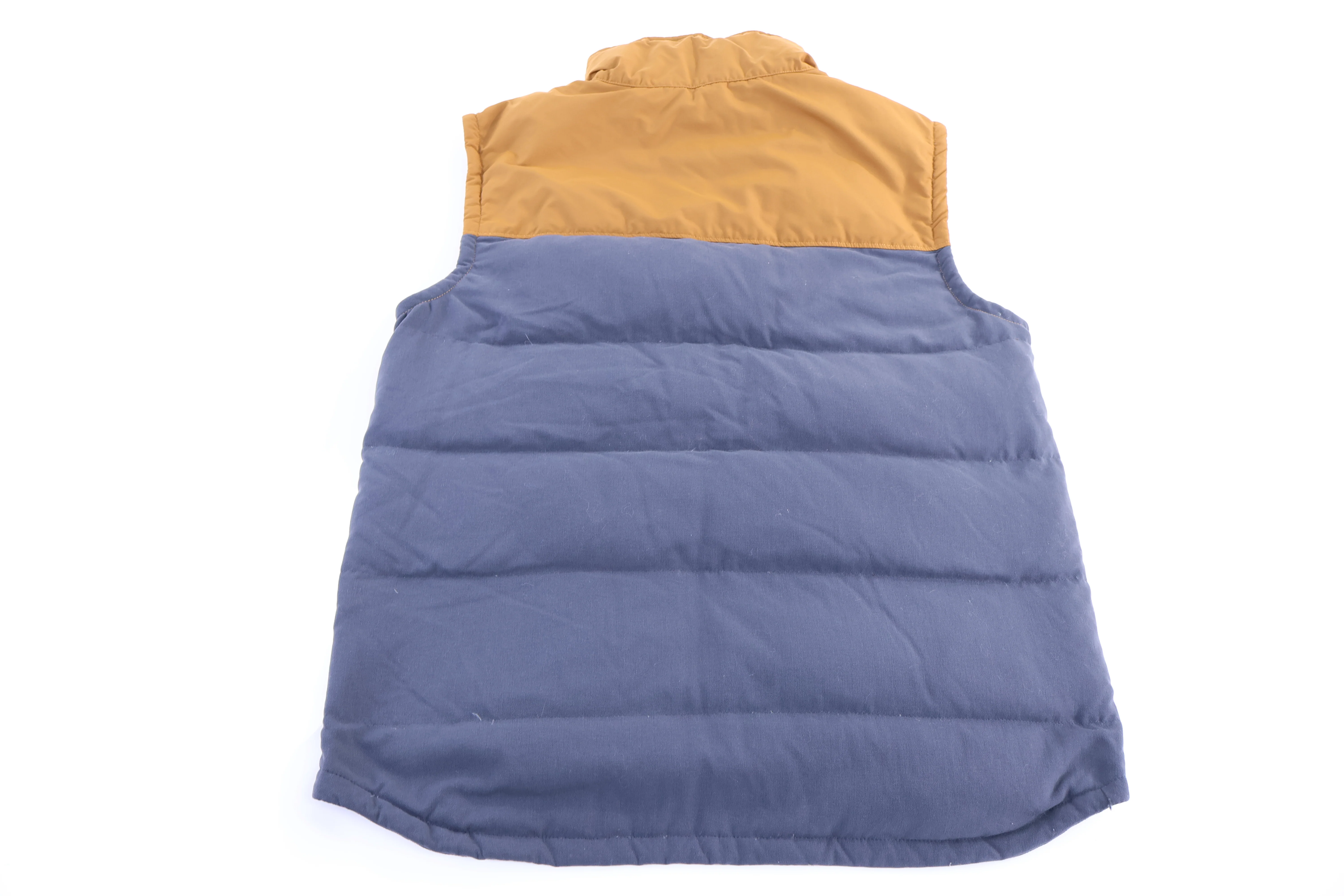 Patagonia Blue & Tan Puffer Vest - Image 2