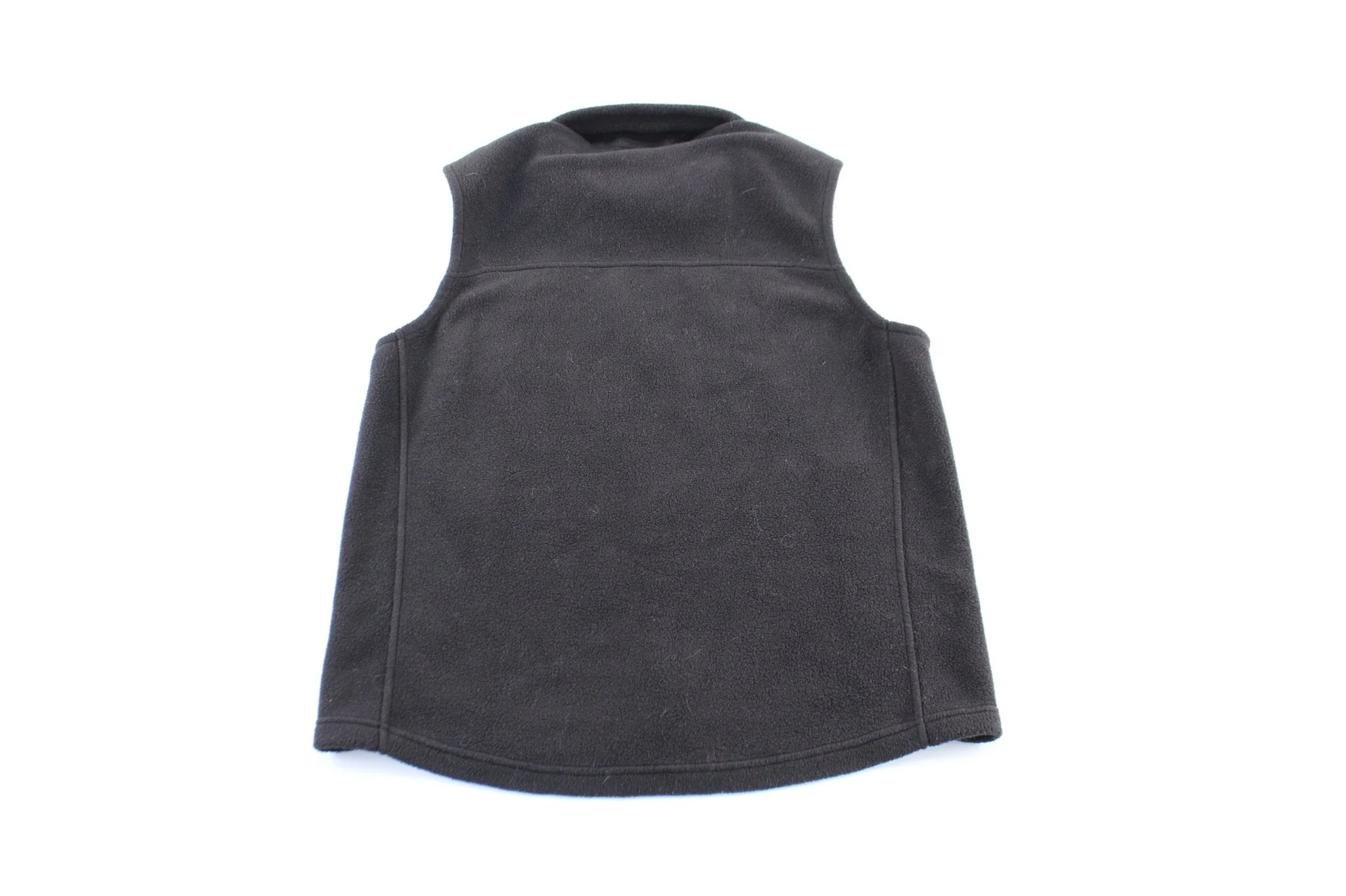Patagonia Logo Patch Black Zip Up Vest - Image 2