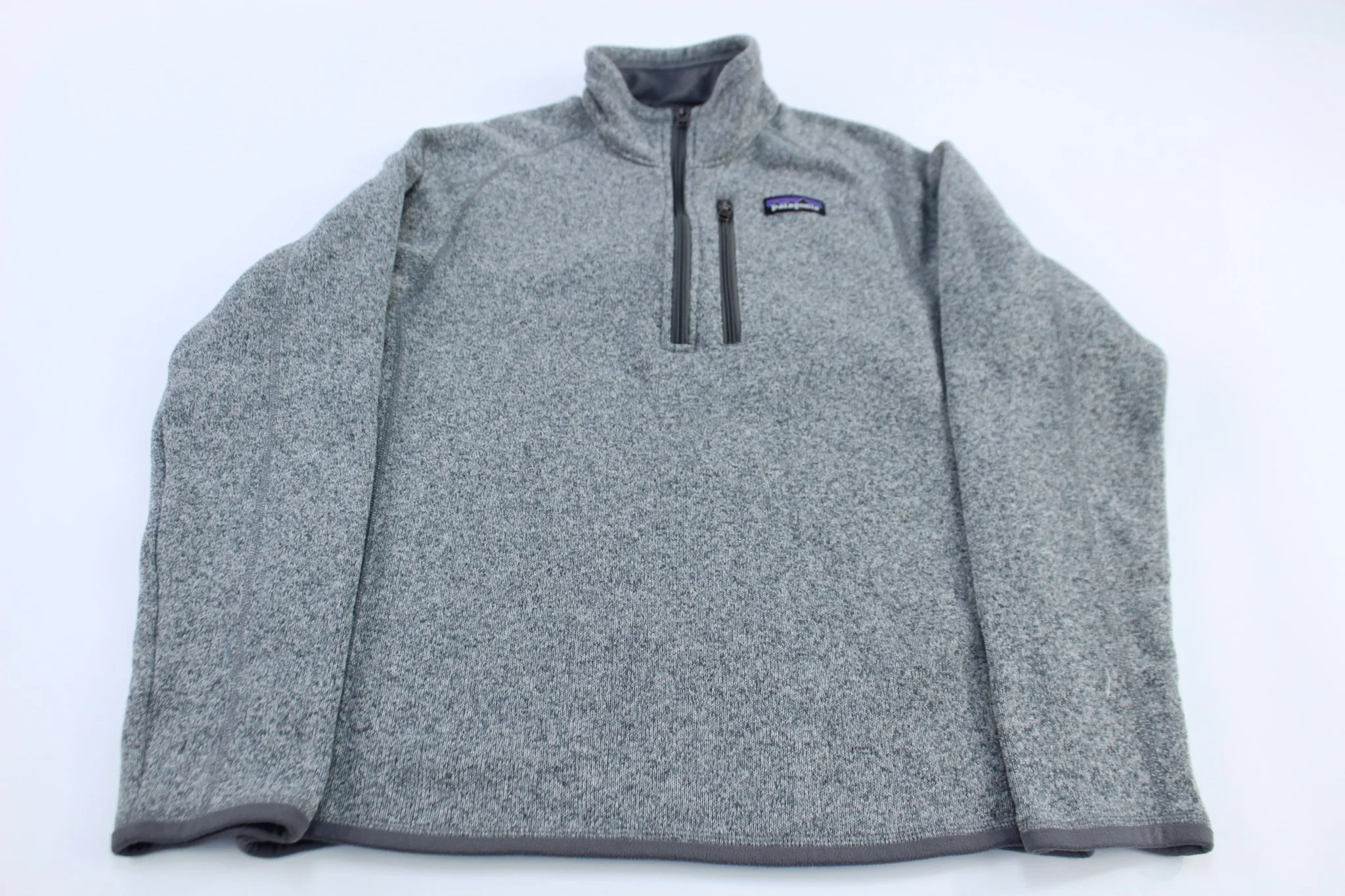 Patagonia Logo Patch Grey Better Sweater