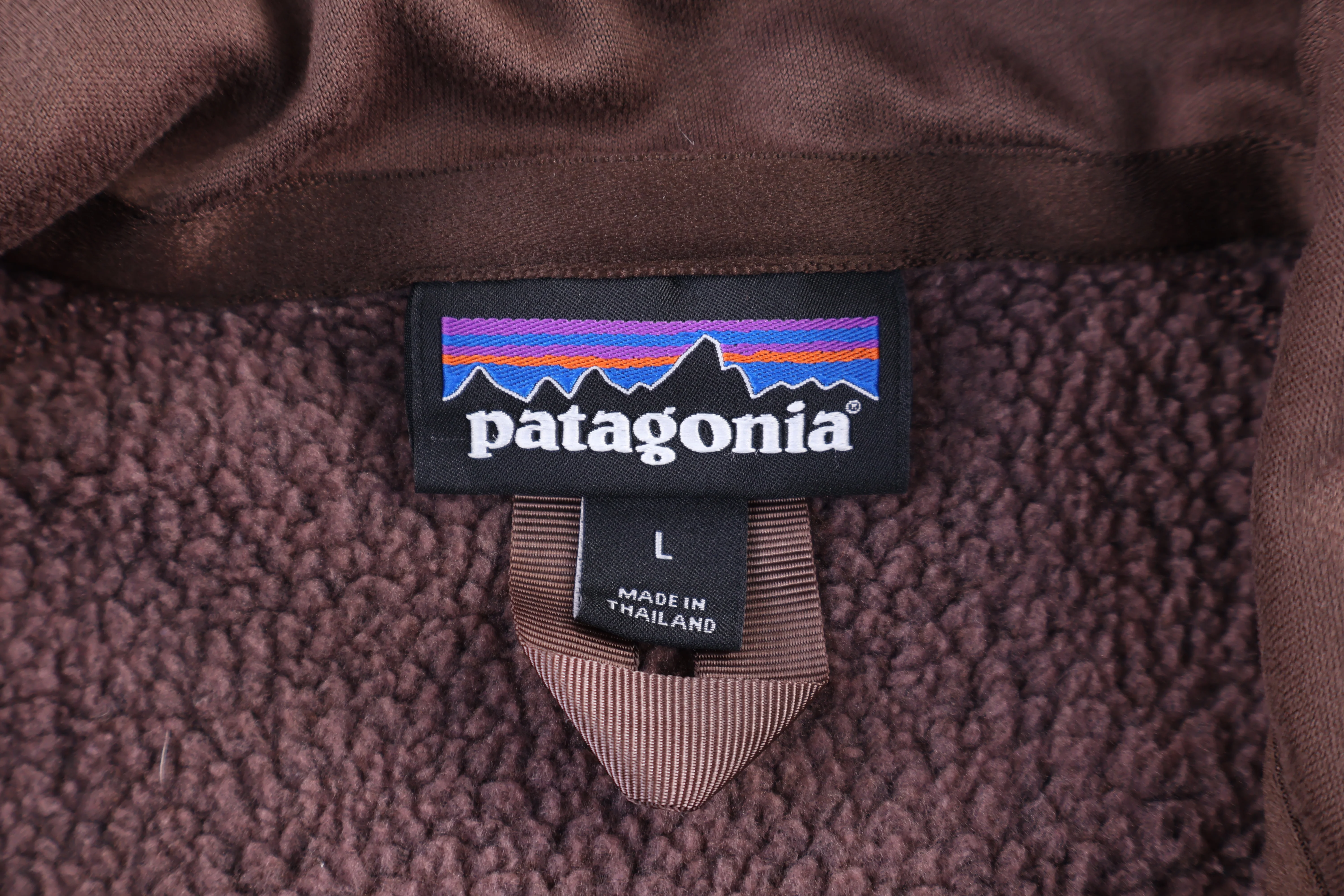 Patagonia Logo Patch Quarter Zip Pullover Sweater - Image 3