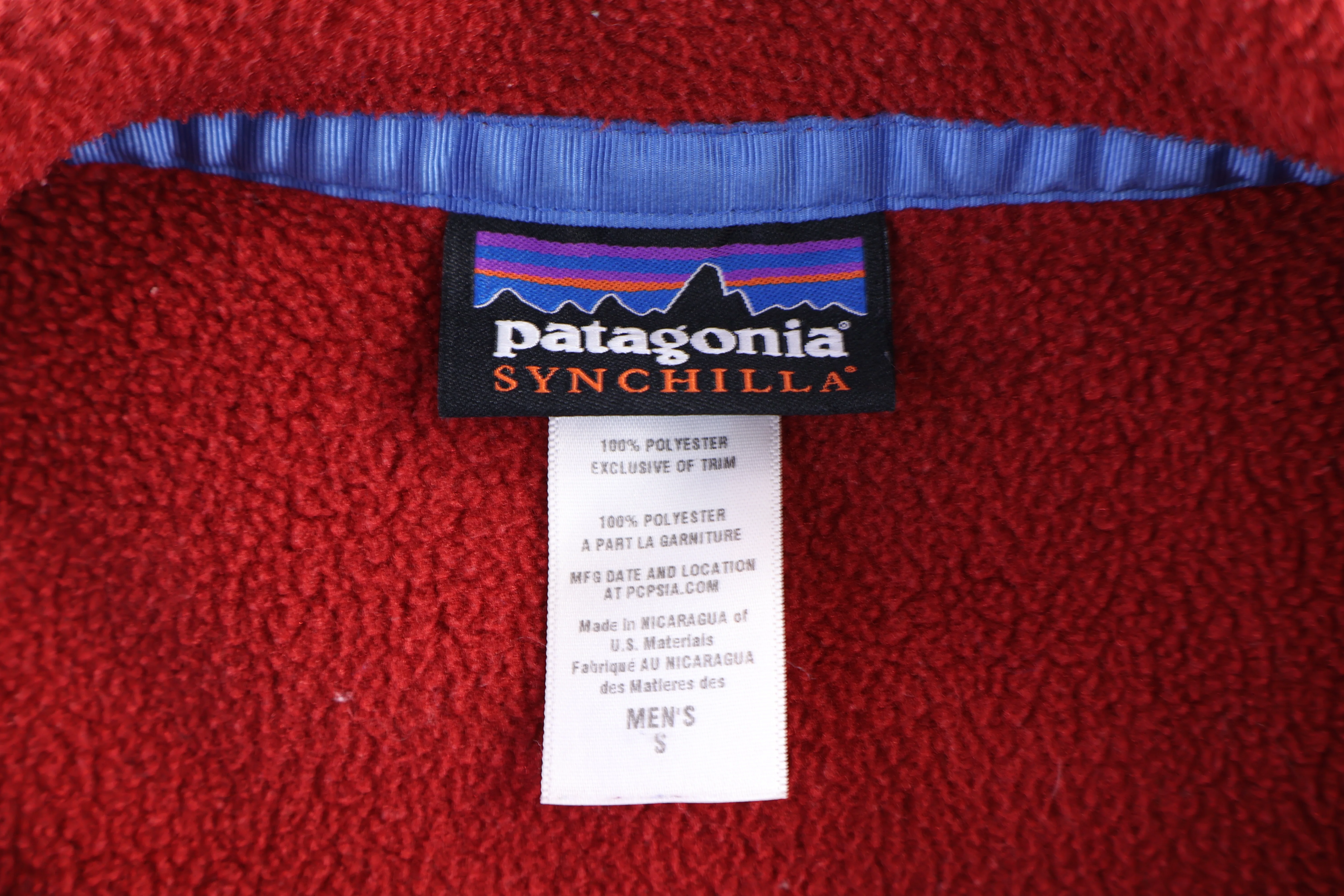 Patagonia Logo Patch Synchilla Snap-T Pulover - Image 3