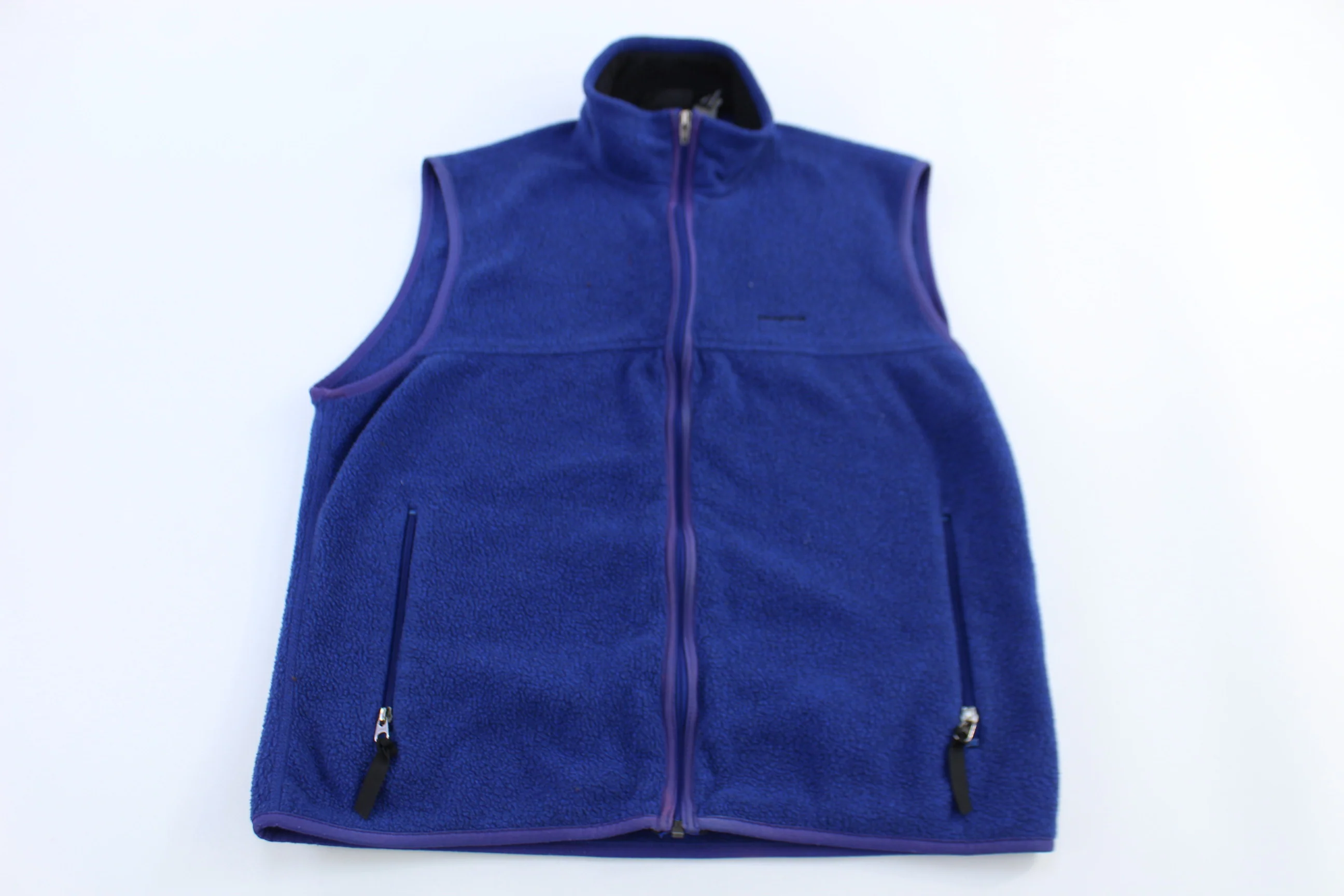 Patagonia Synchilla Blue Full Zip Vest