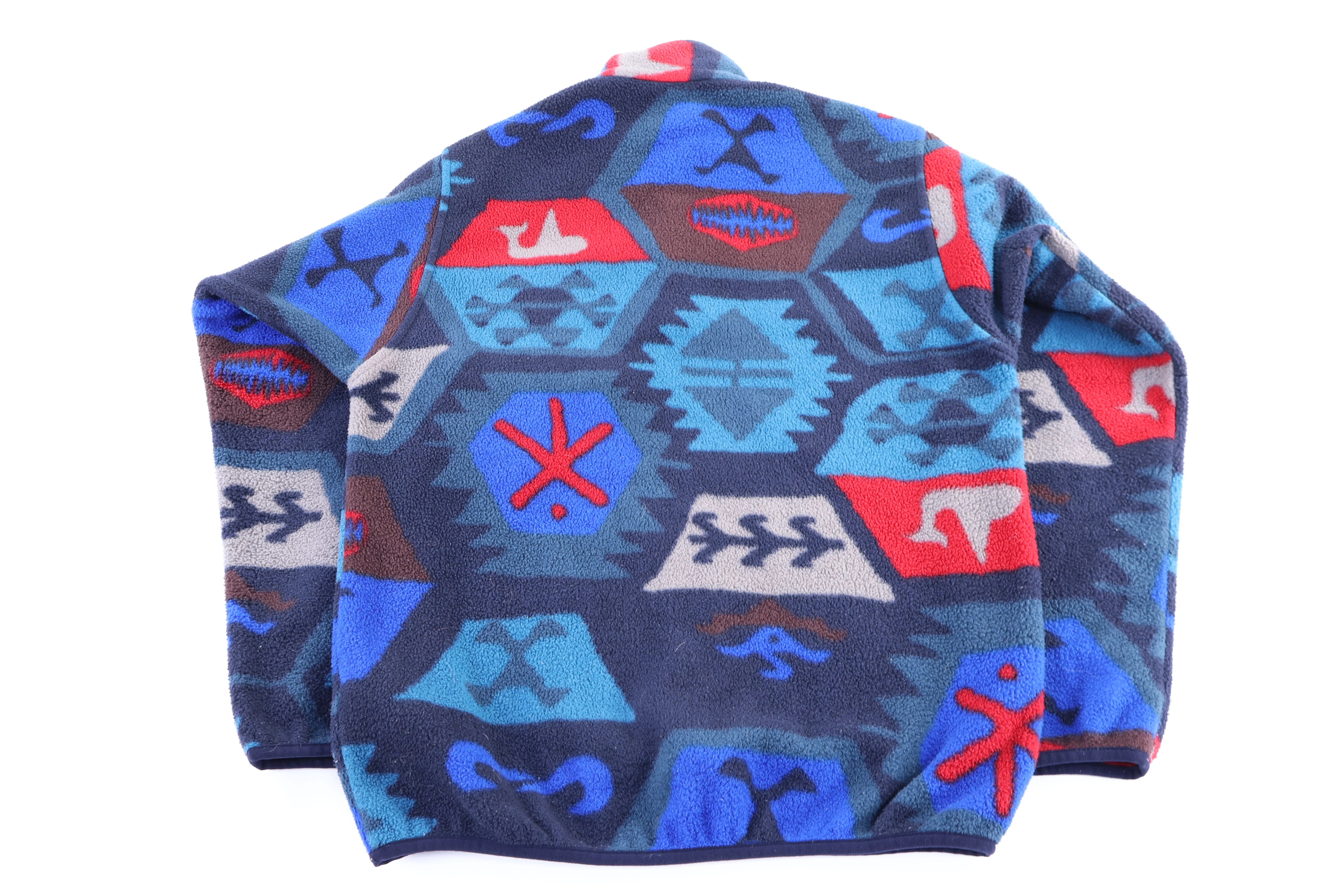 Patagonia Synchilla Logo Patch Multipattern Snap-T Fleece Pullover - Image 2