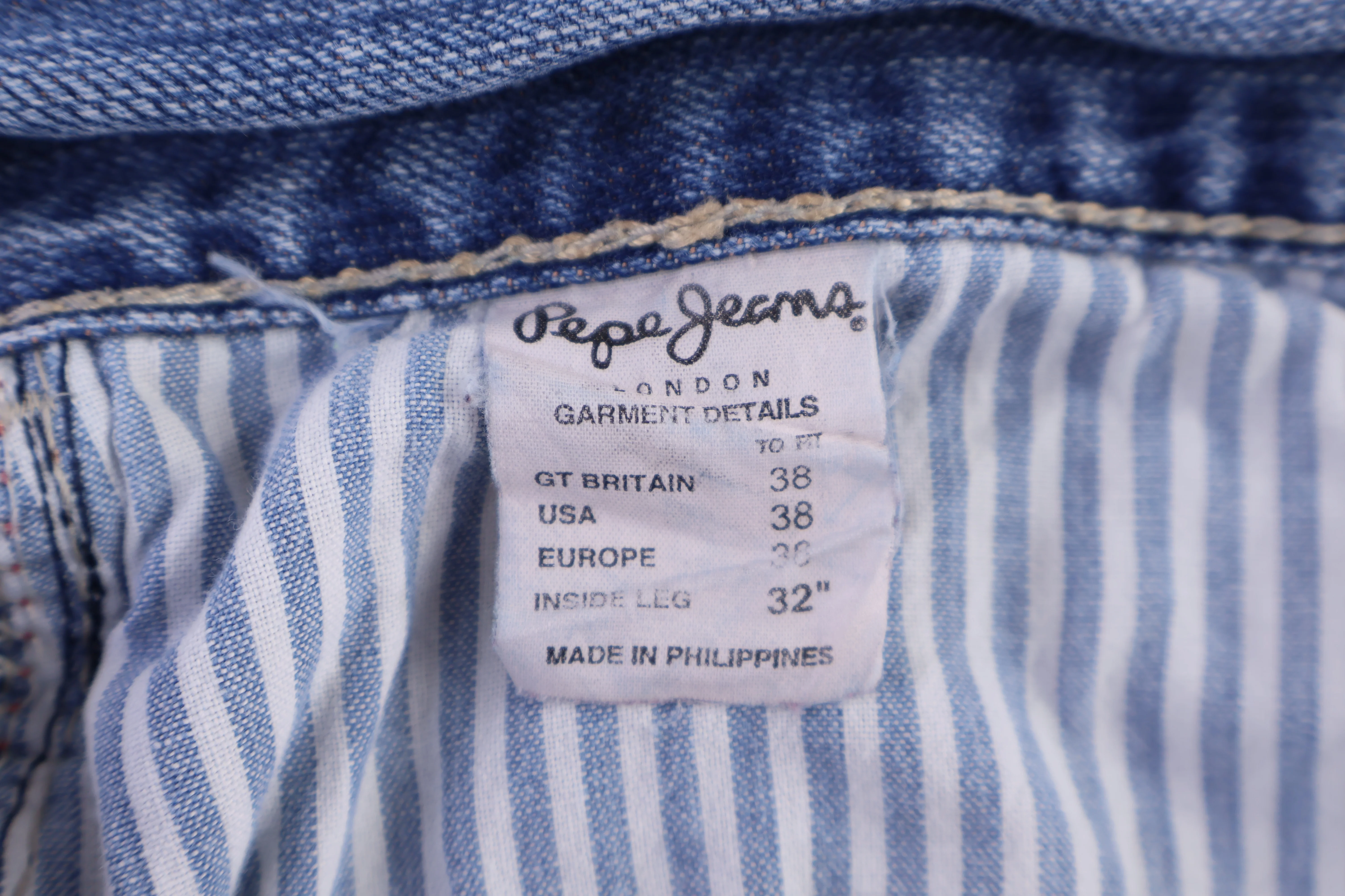 Pepe Jeans Light Wash Denim Jeans - Image 4