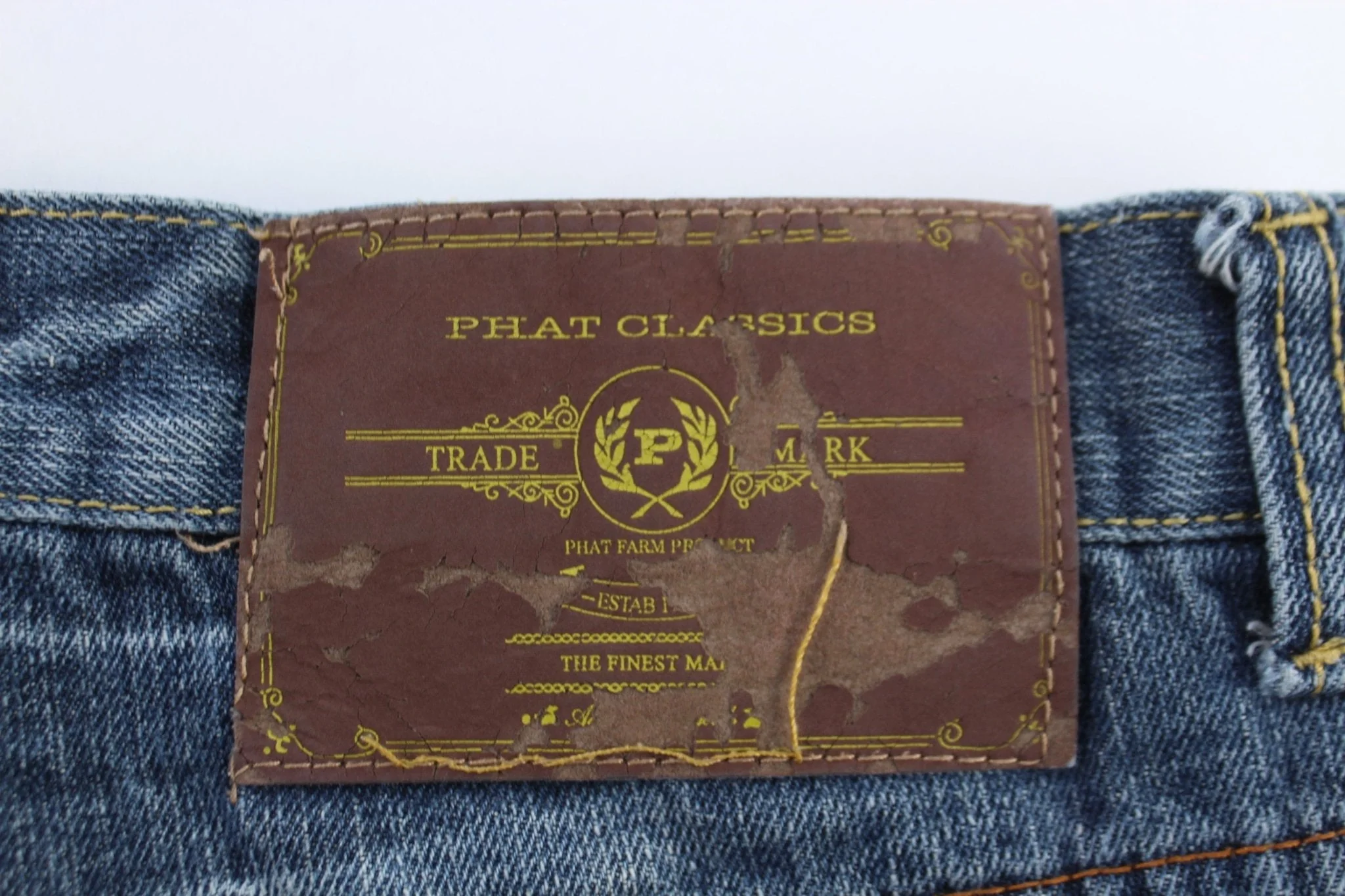 Phat Classics Dark Wash Denim Jeans - Image 3