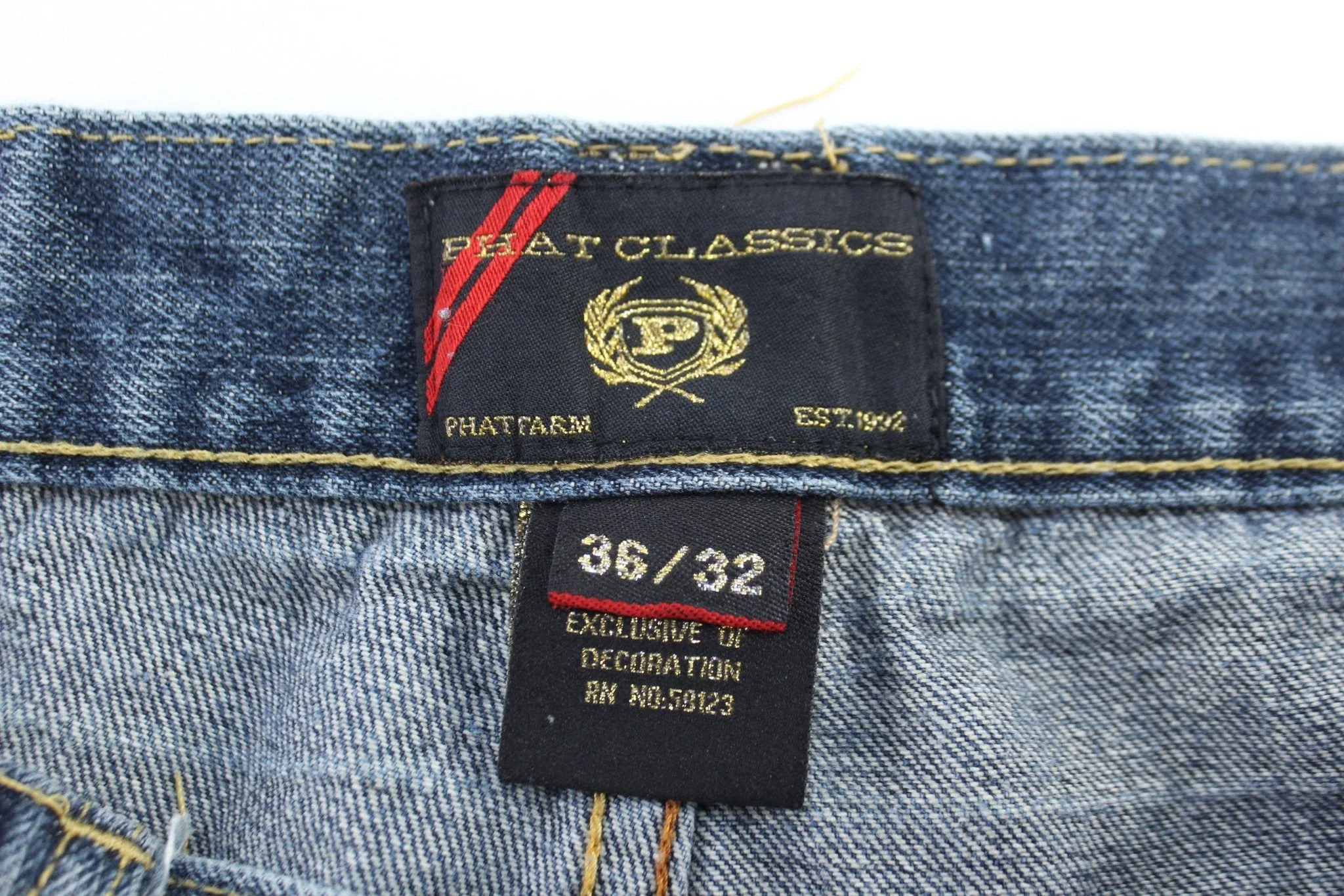 Phat Classics Dark Wash Denim Jeans - Image 4