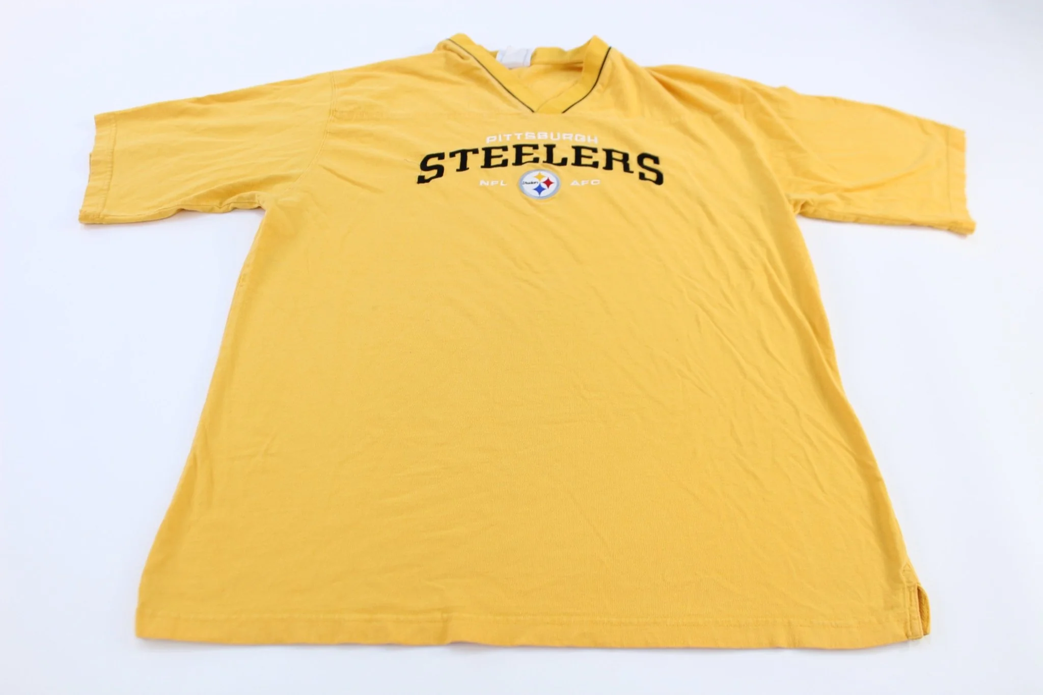 Pittsburgh Steelers Football Embroidered T-Shirt