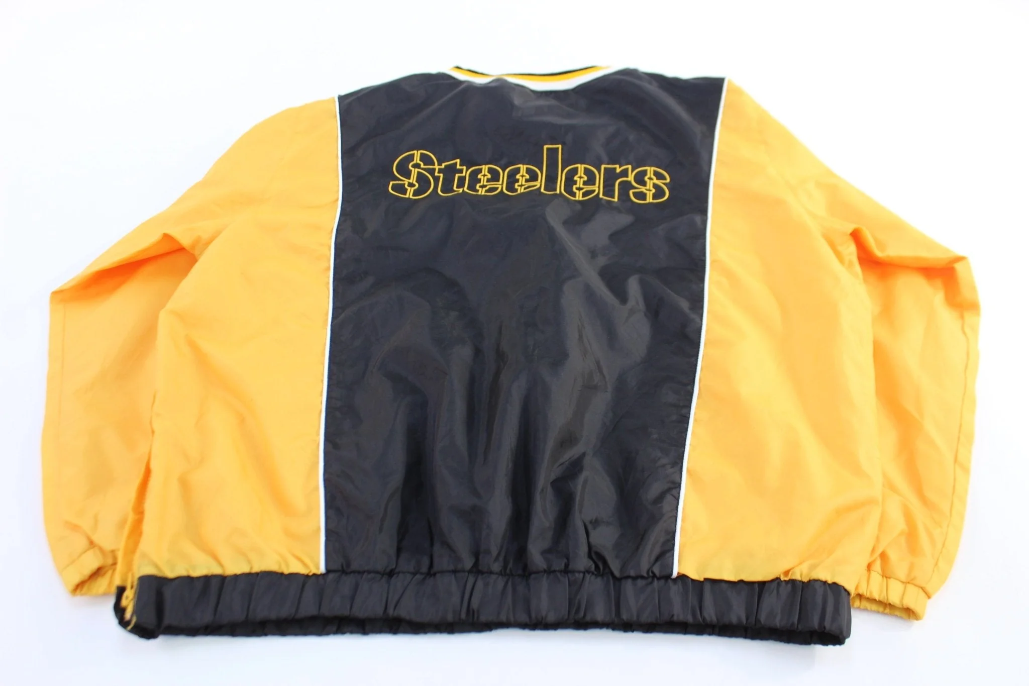 Pittsburgh Steelers Football Embroidered Windbreaker Pullover - Image 2