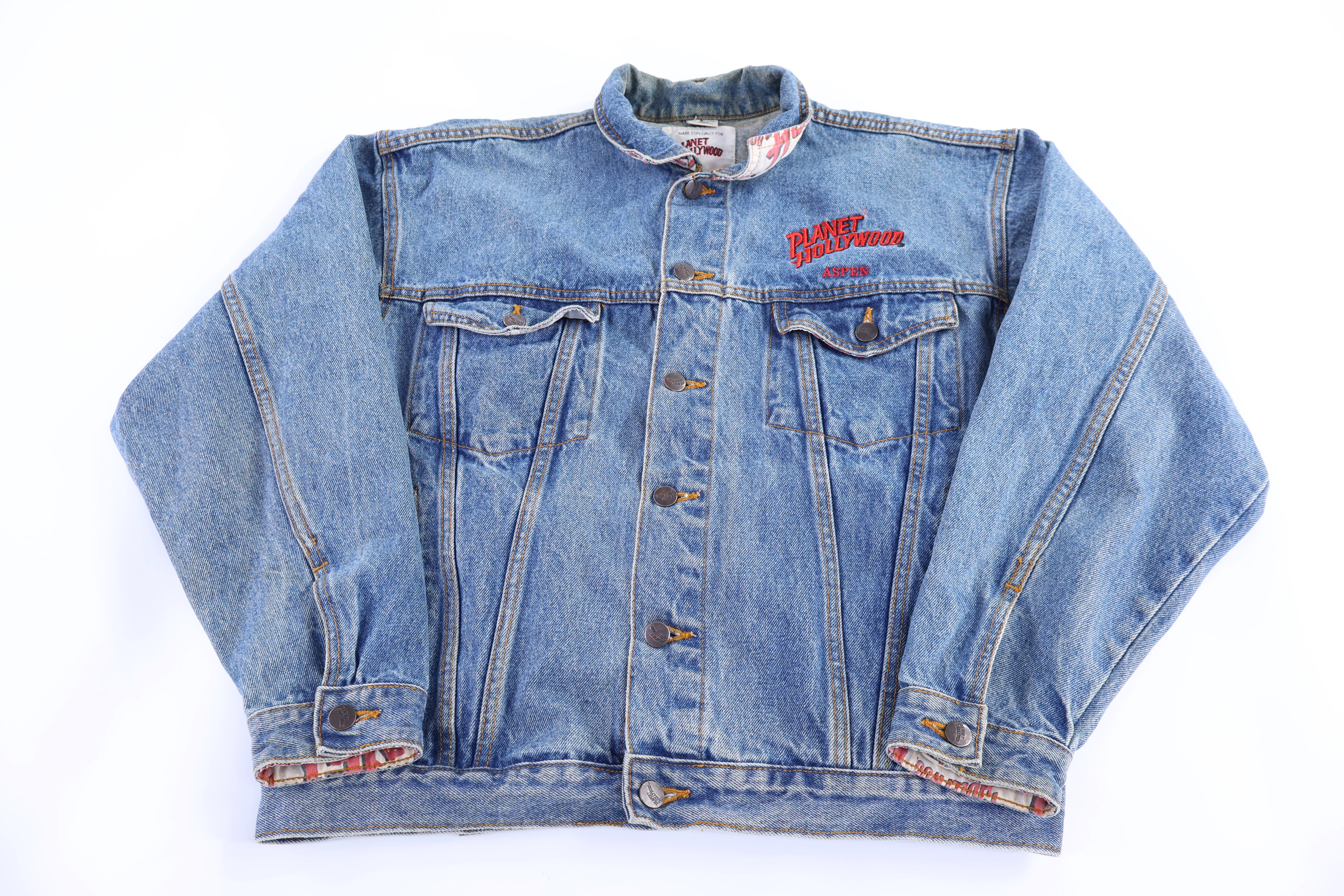 Planet Hollywood Light Wash Denim jacket - Image 2